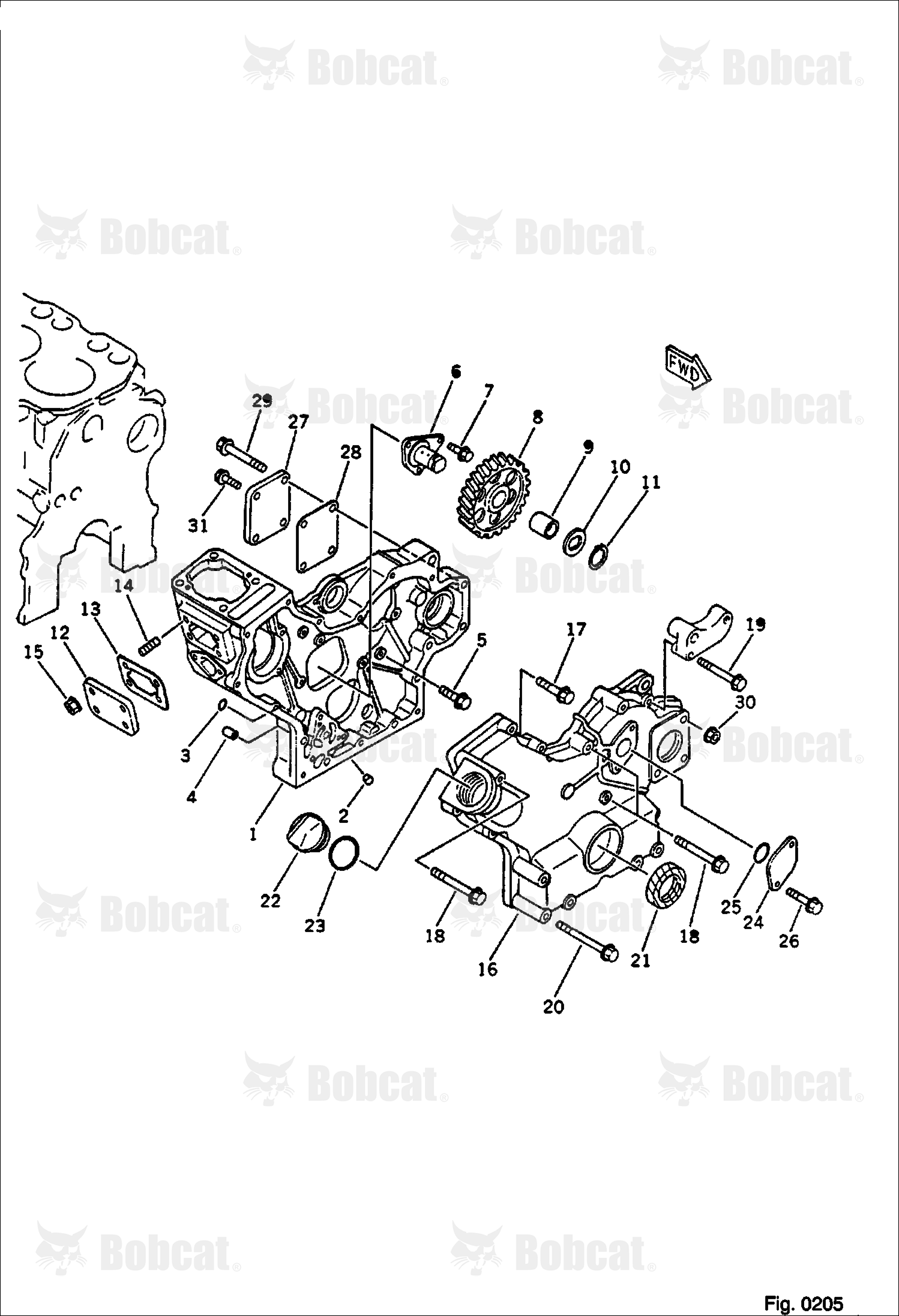 Gear Case and Front Cover