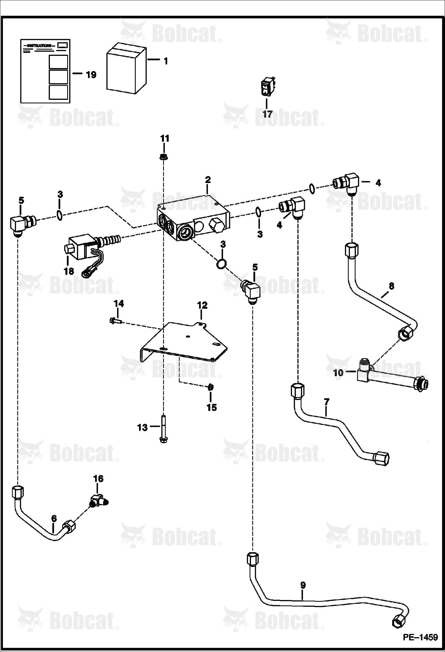 Bucket Positioning Valve Kit