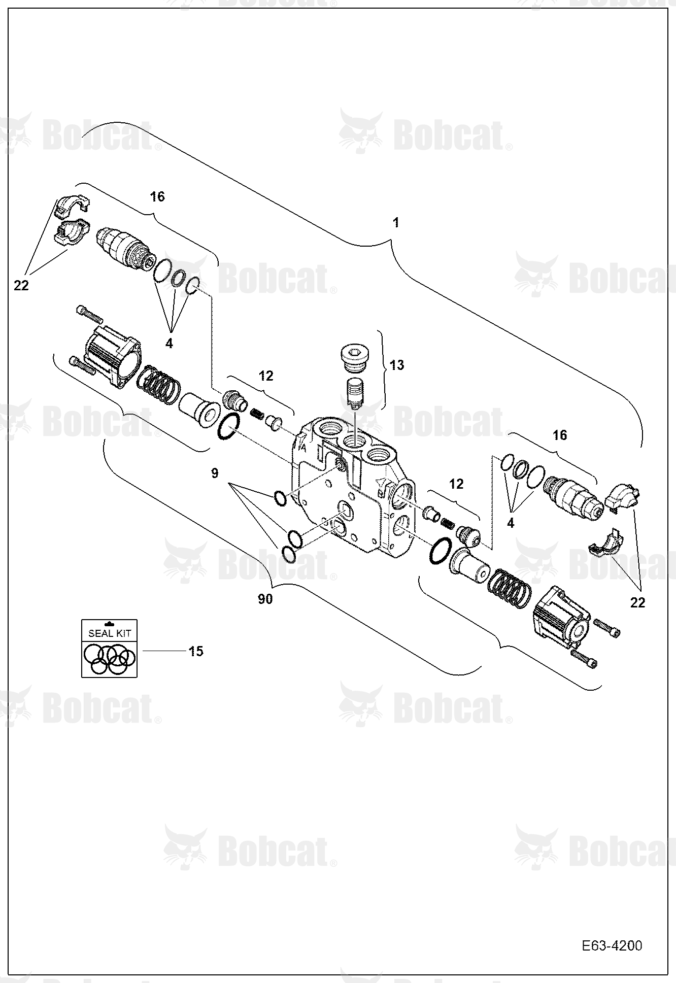 Valve Section (Bucket Section)