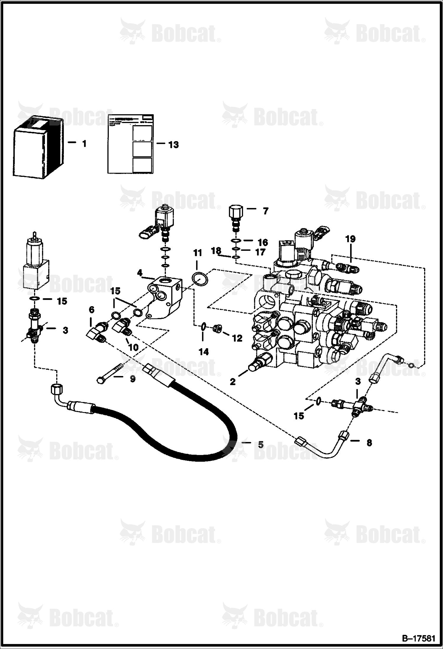 End Cap Kit (Aux. Spool)