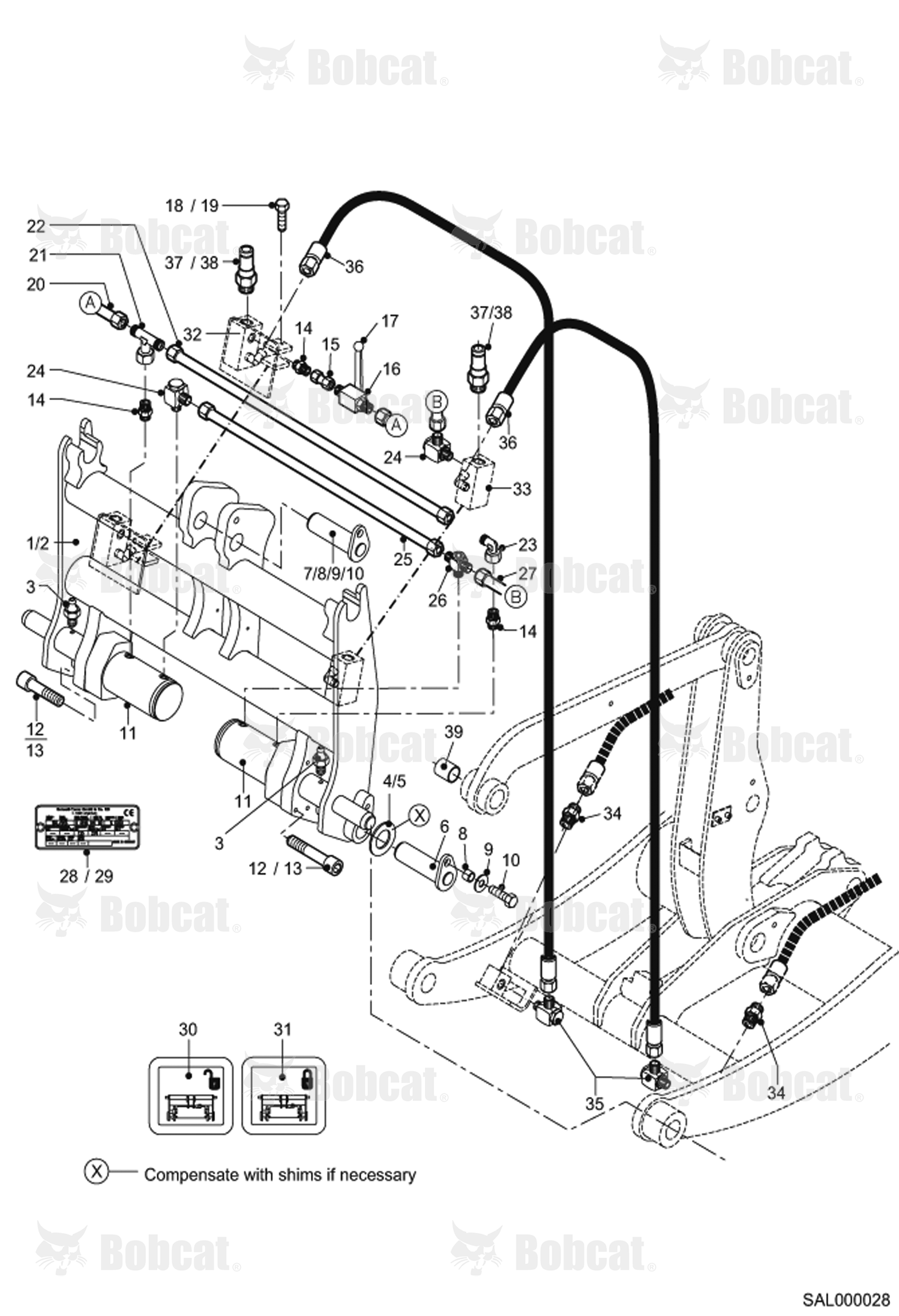 Hydraulic Quick Mount Hitch