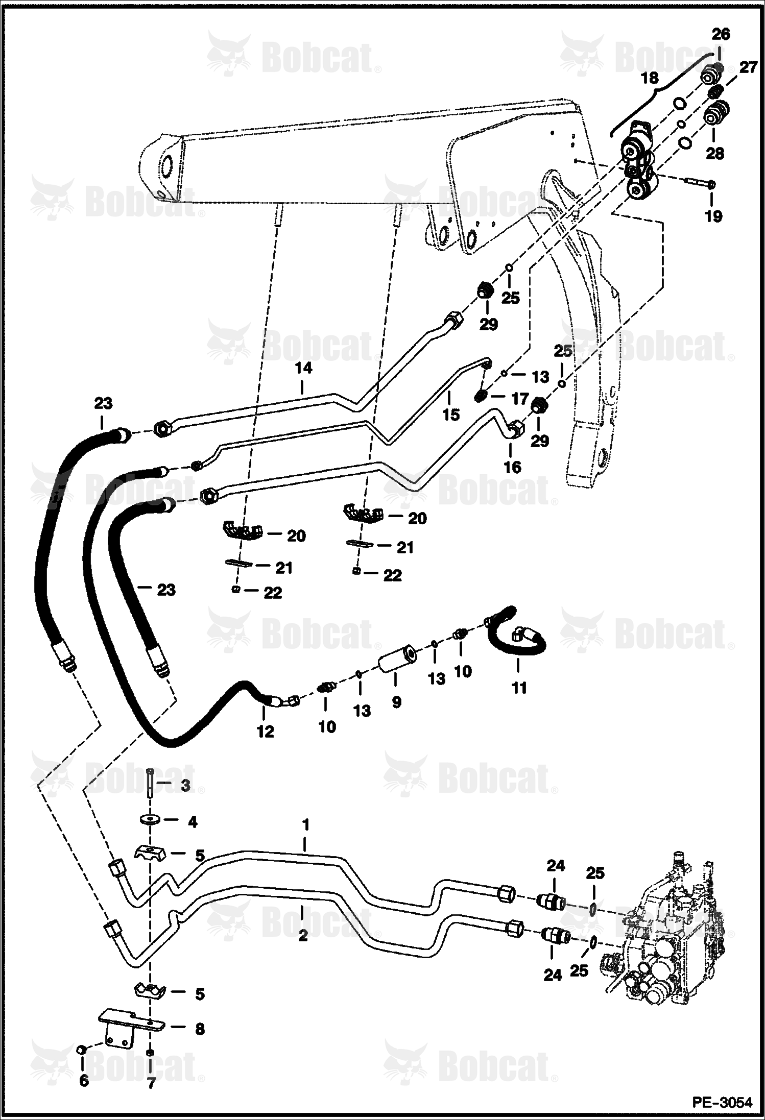 Auxiliary Hydraulics  514449564 & Above, 514541073 & Above, 514641176 & Above