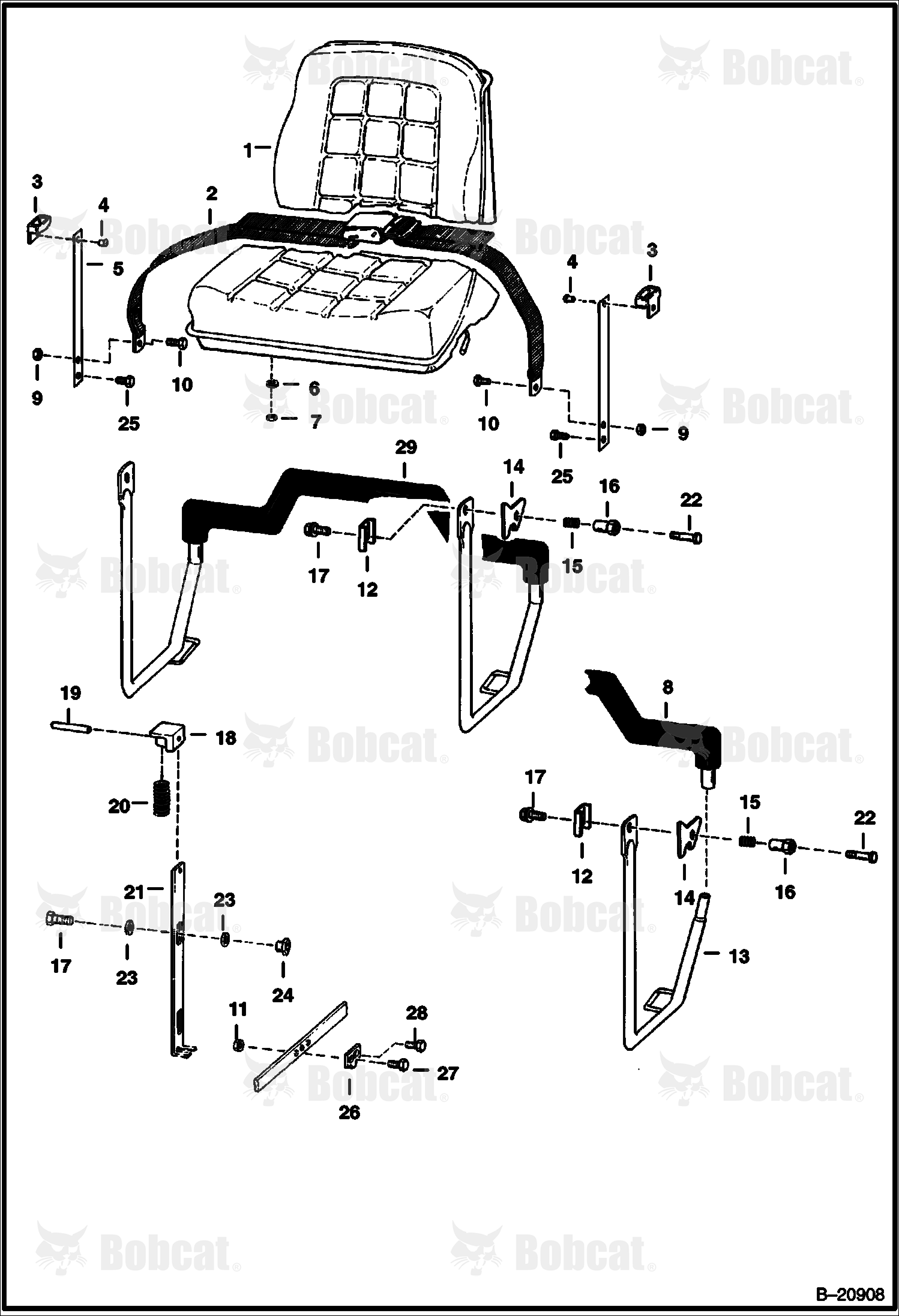 Seat & Seat Bar