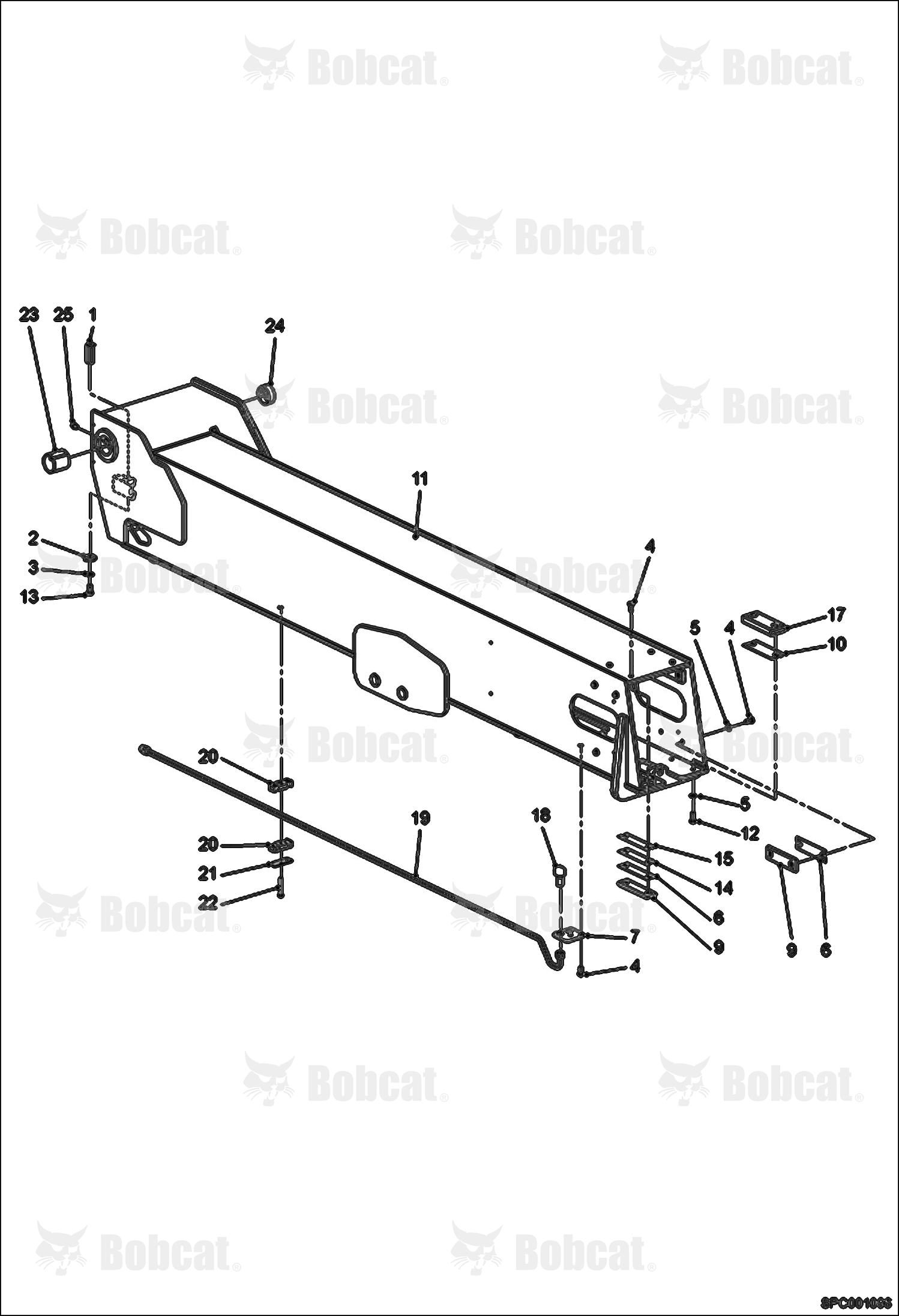 Outer Boom  366012001 & Above, 366112001 & Above