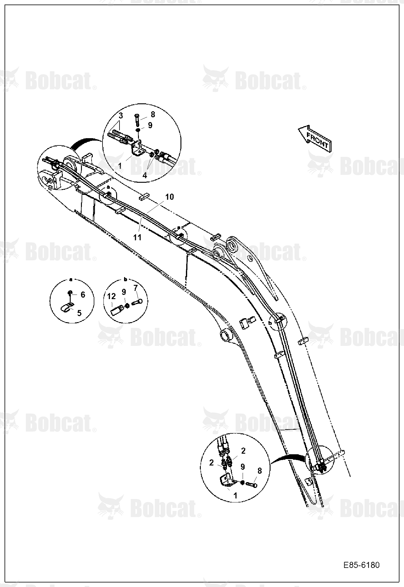 Hydraulic Circuitry (Boom) (Arm Load Holding Valve)