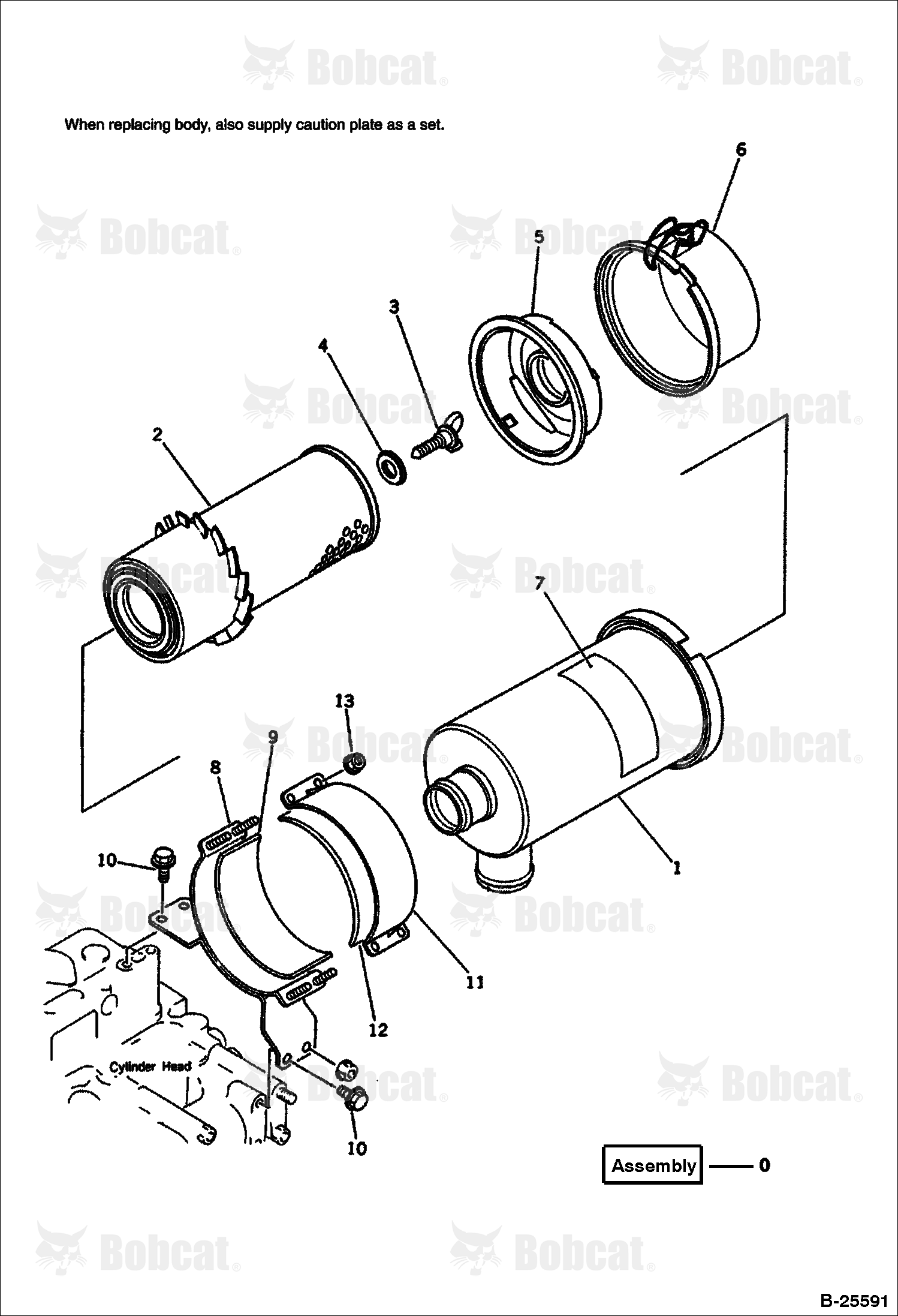 Air Cleaner (PC30) (SINGLE ELEMENT)