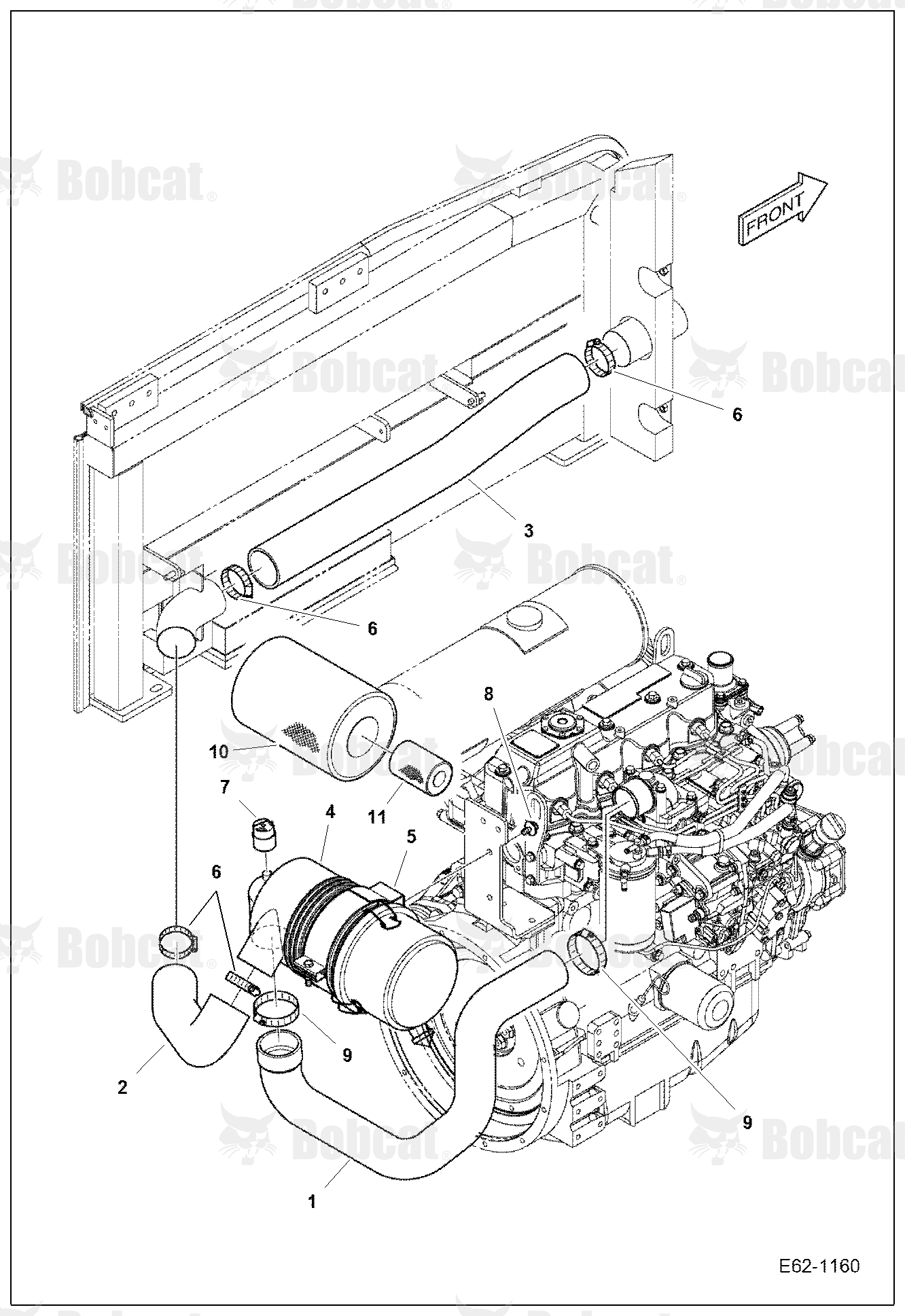 Engine and Attaching Parts (Air Cleaner)