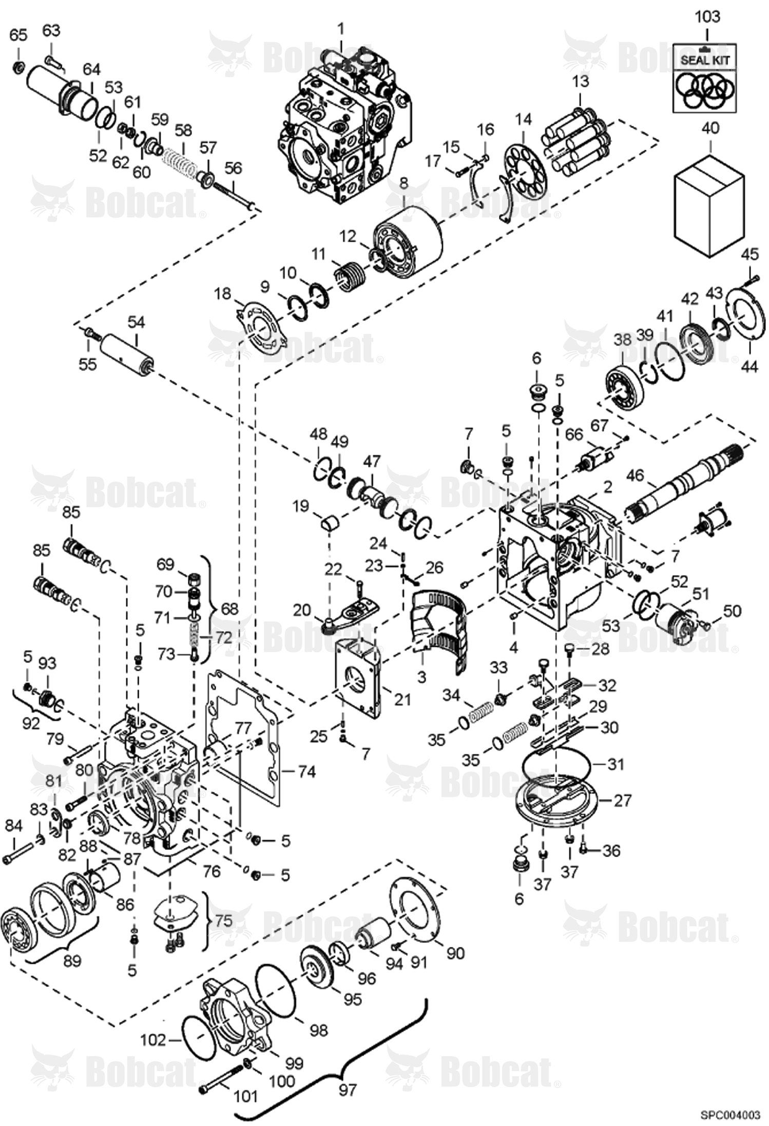 Hydrostatic Pump ASSY
