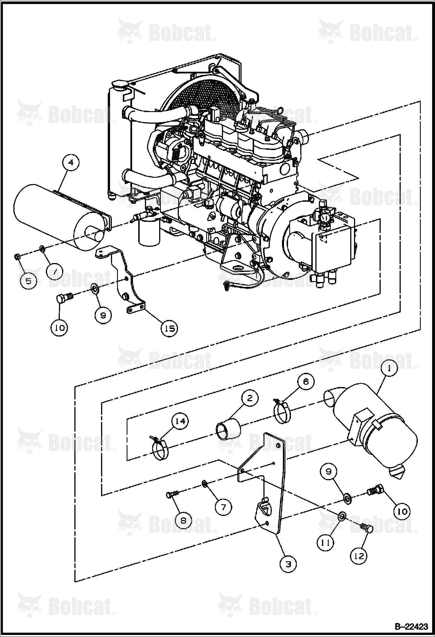 Air Cleaner and Muffler