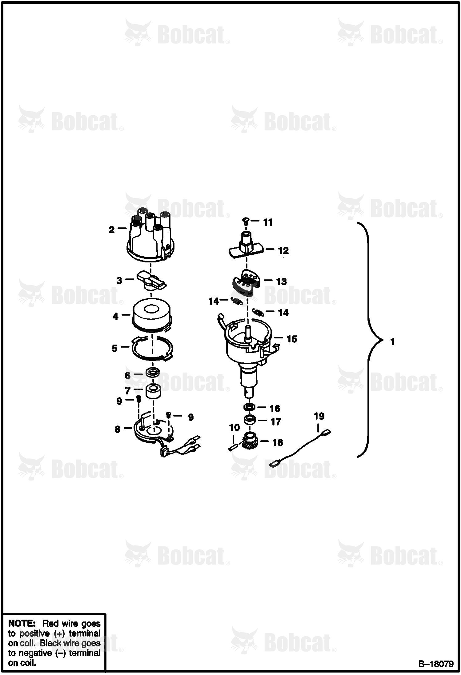 Distributor (Solid State) (Engine S/N 6193828 & Above)