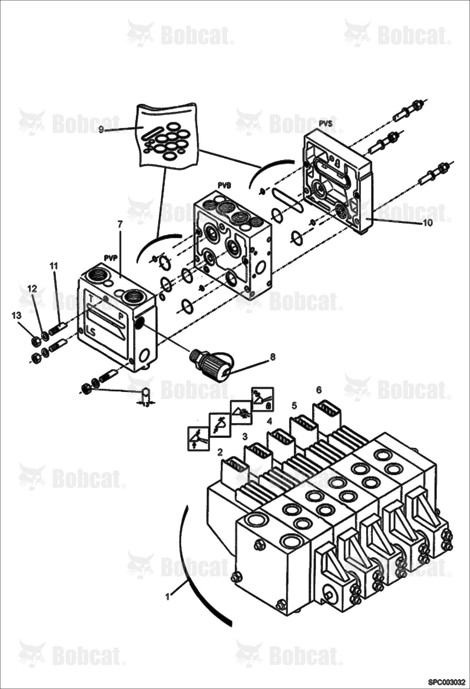 Hydraulic Control Valve (Assy)