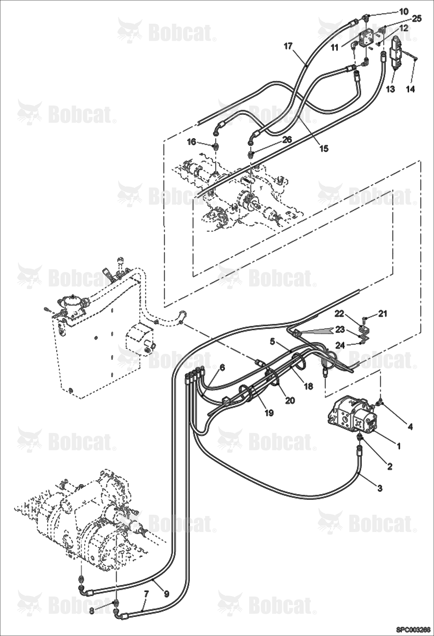 Steering Hoses & Fittings (W/O Damper)