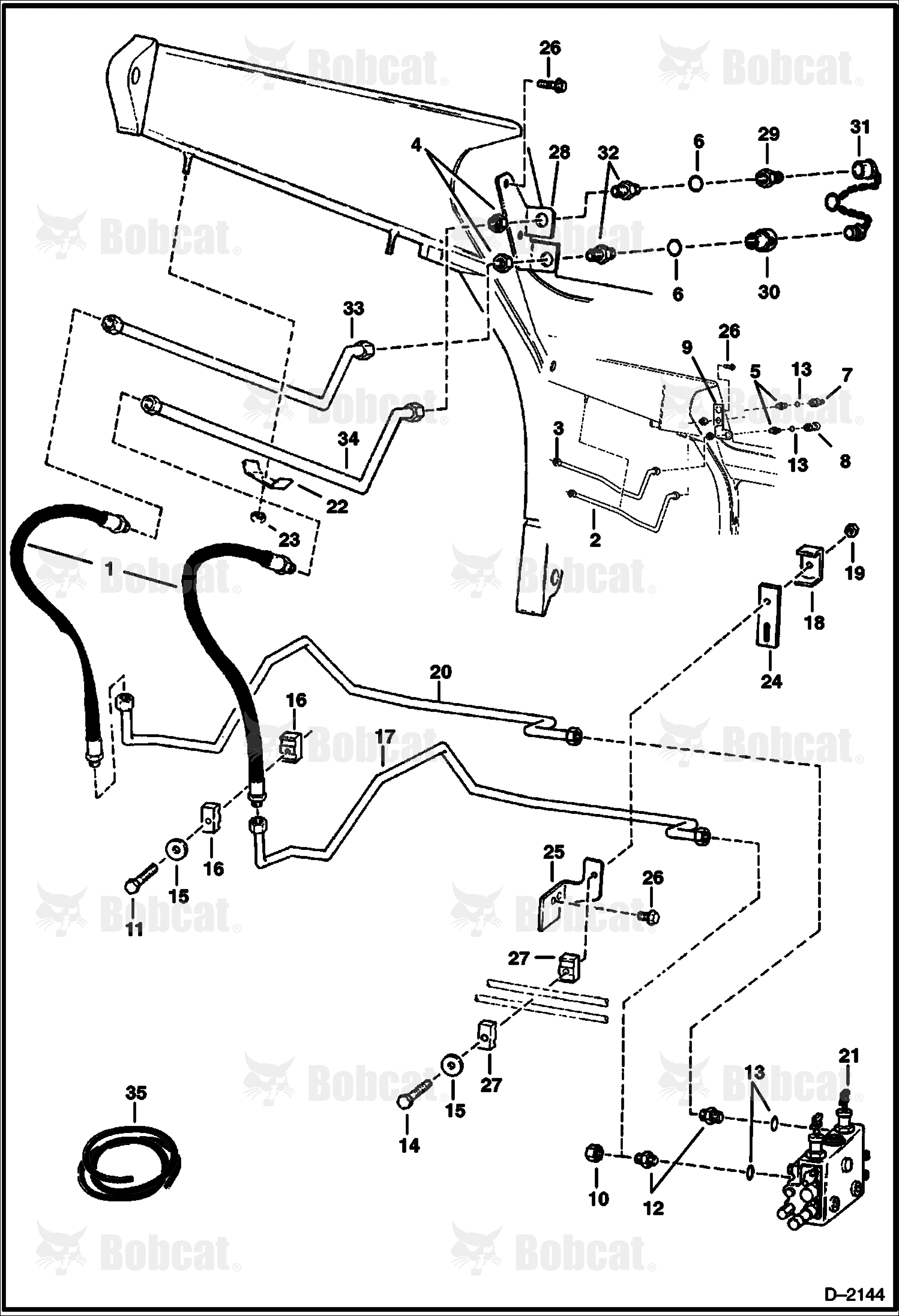 Auxiliary Hydraulics 512220297 & Below, 512440720 & Below, 512612257 & Below