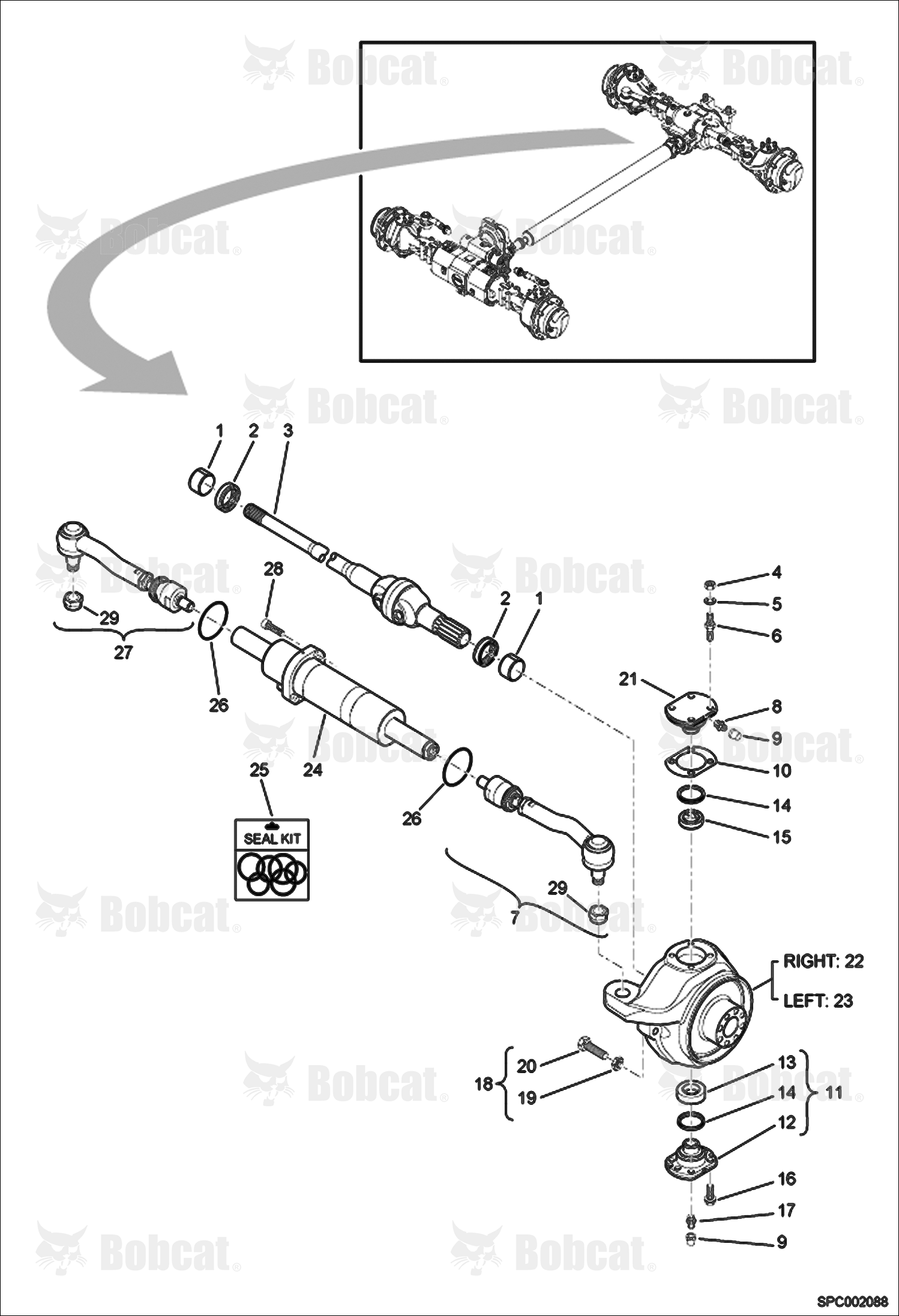 Steering - Rear Axle