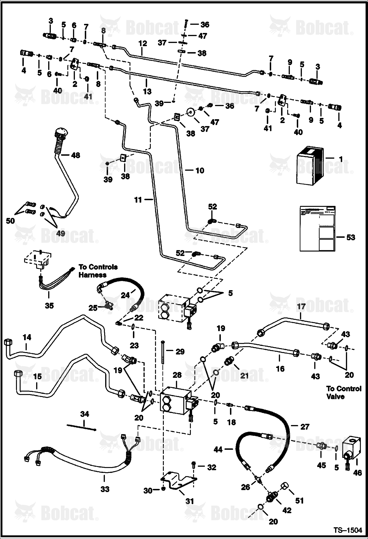 Rear Auxiliary (W/FF Couplers)  509639190 - 509640659, 509616447 - 509616541