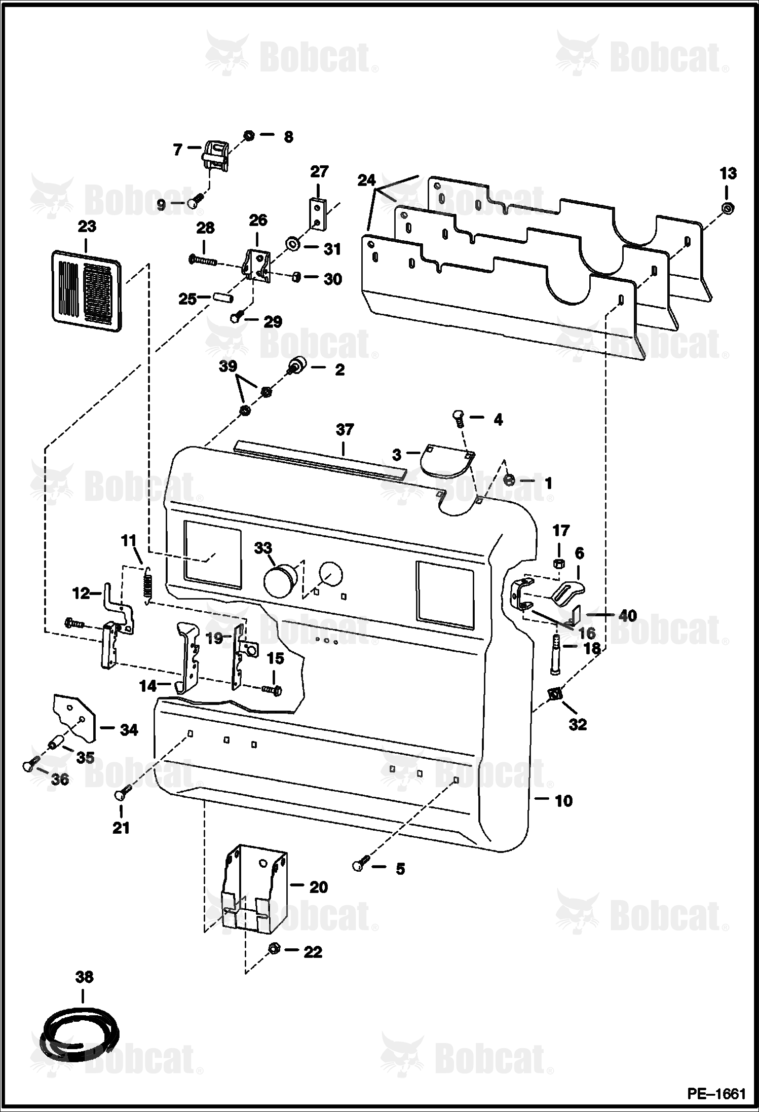 Rear Door  562216268 & Below, 516516034 & Below