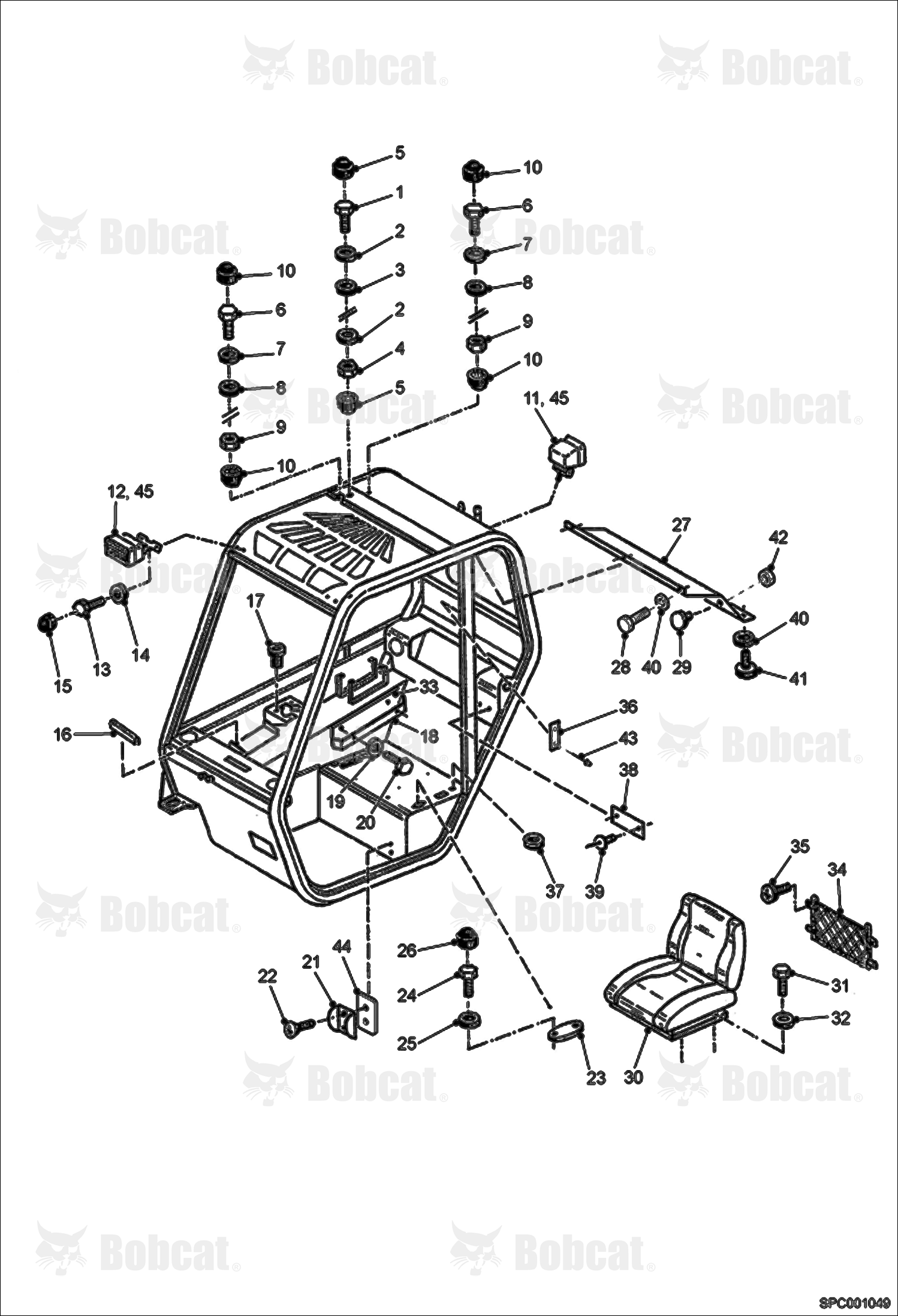 Operator Canopy II  368111001 - 368111999