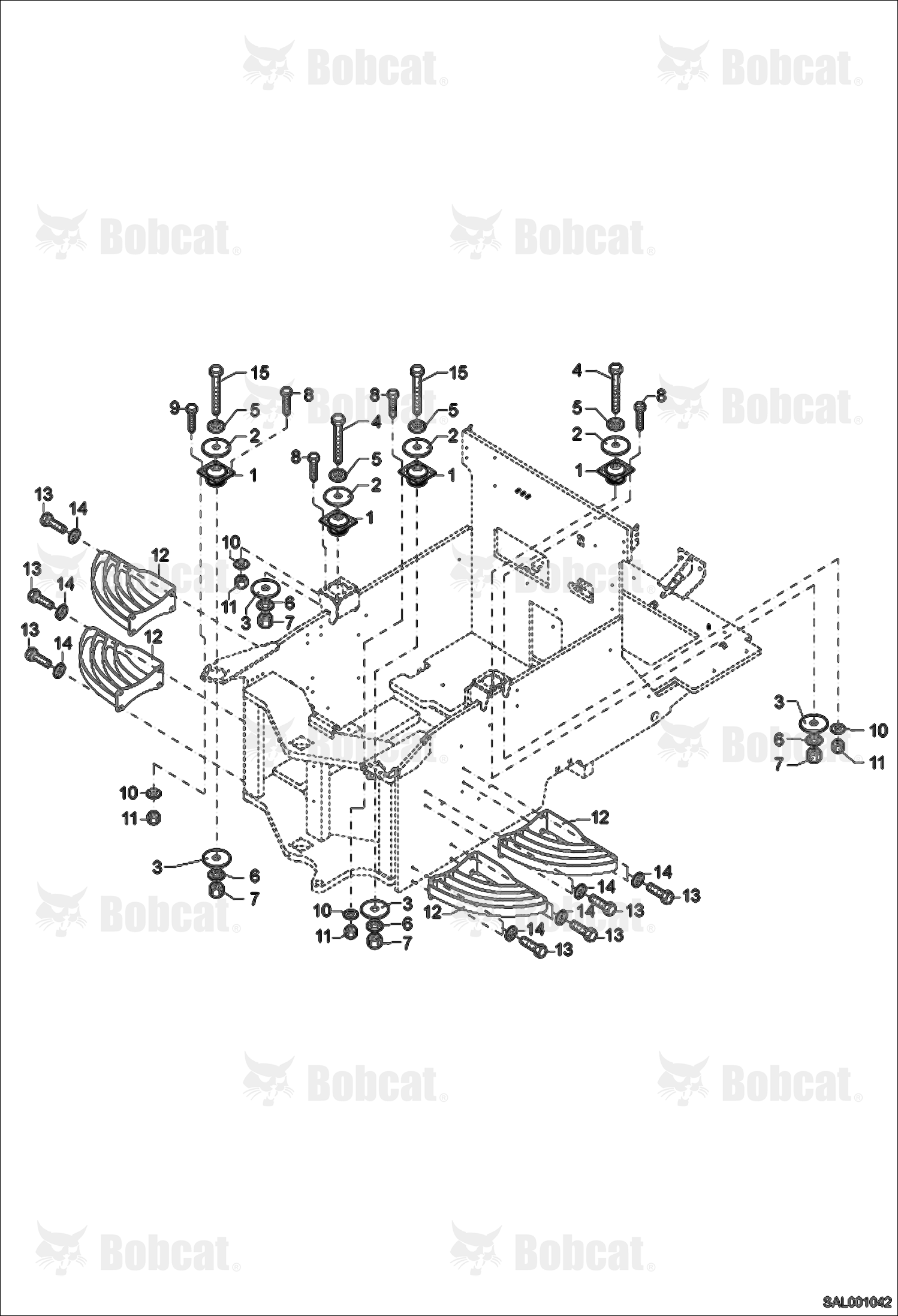 STEPS, Floor Frame Shock Mounting