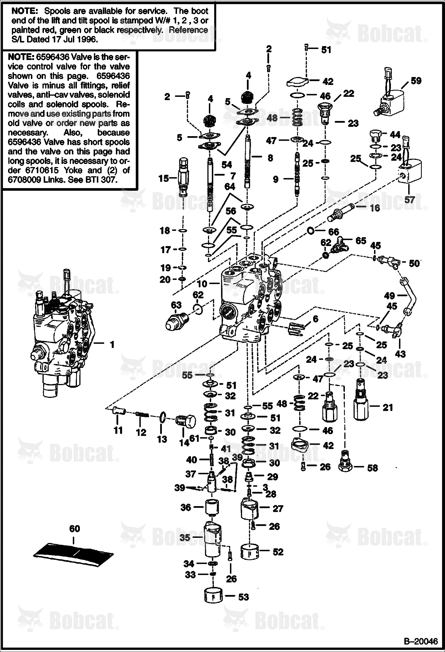 Hydraulic Control Valve  514711691 - 514712999, 514911005 - 514911452
