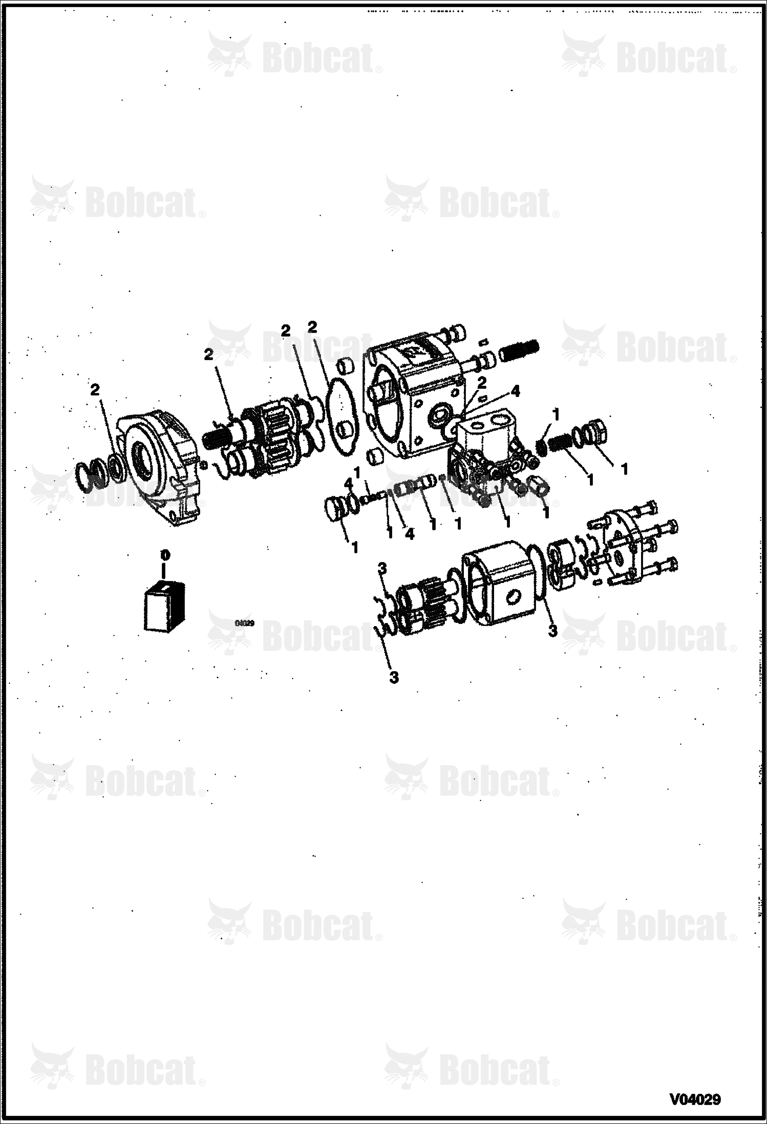 Hydraulic Pump - Details  367013501 & Above, 367312501 & Above