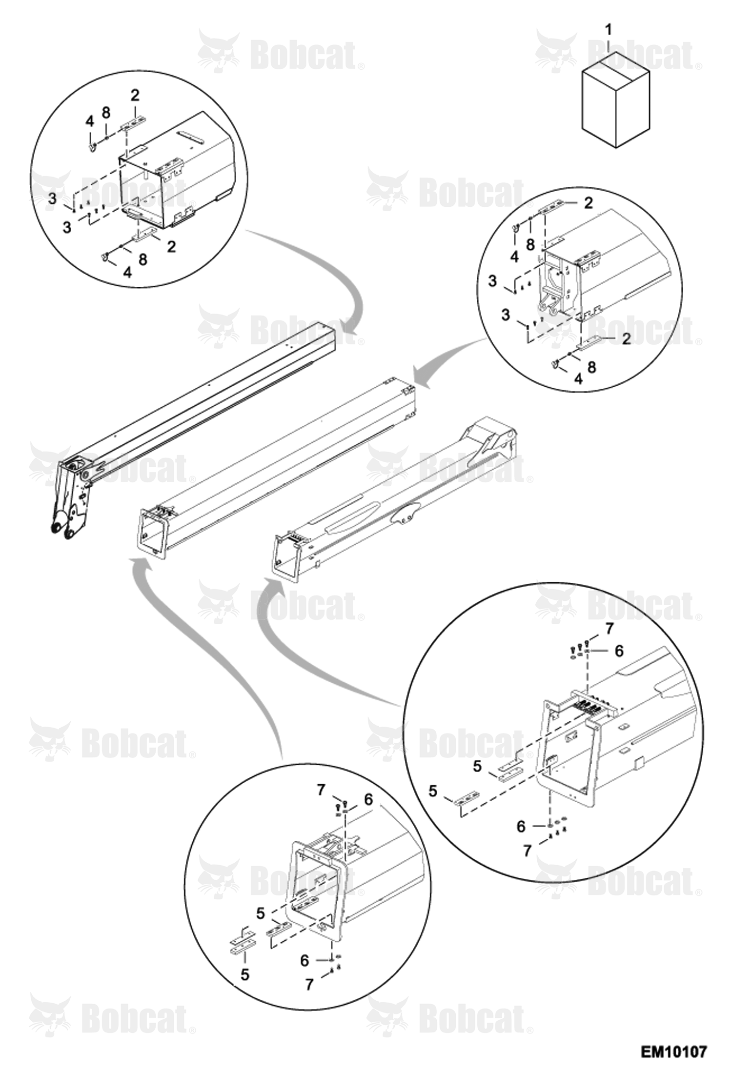 Boom Pad Kit 363911001 - 363912000