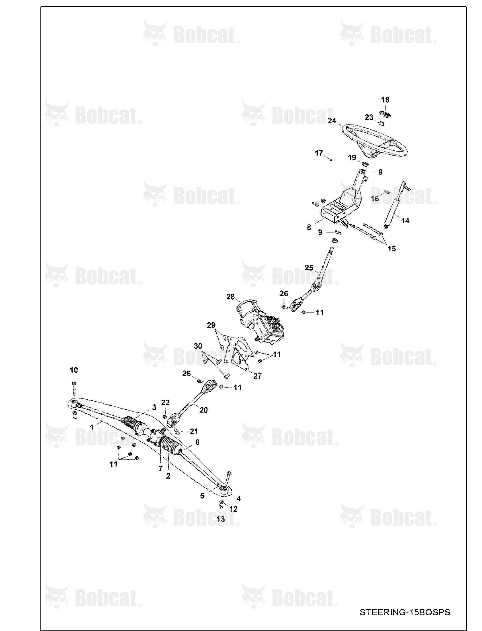 STEERING, Steering ASSY