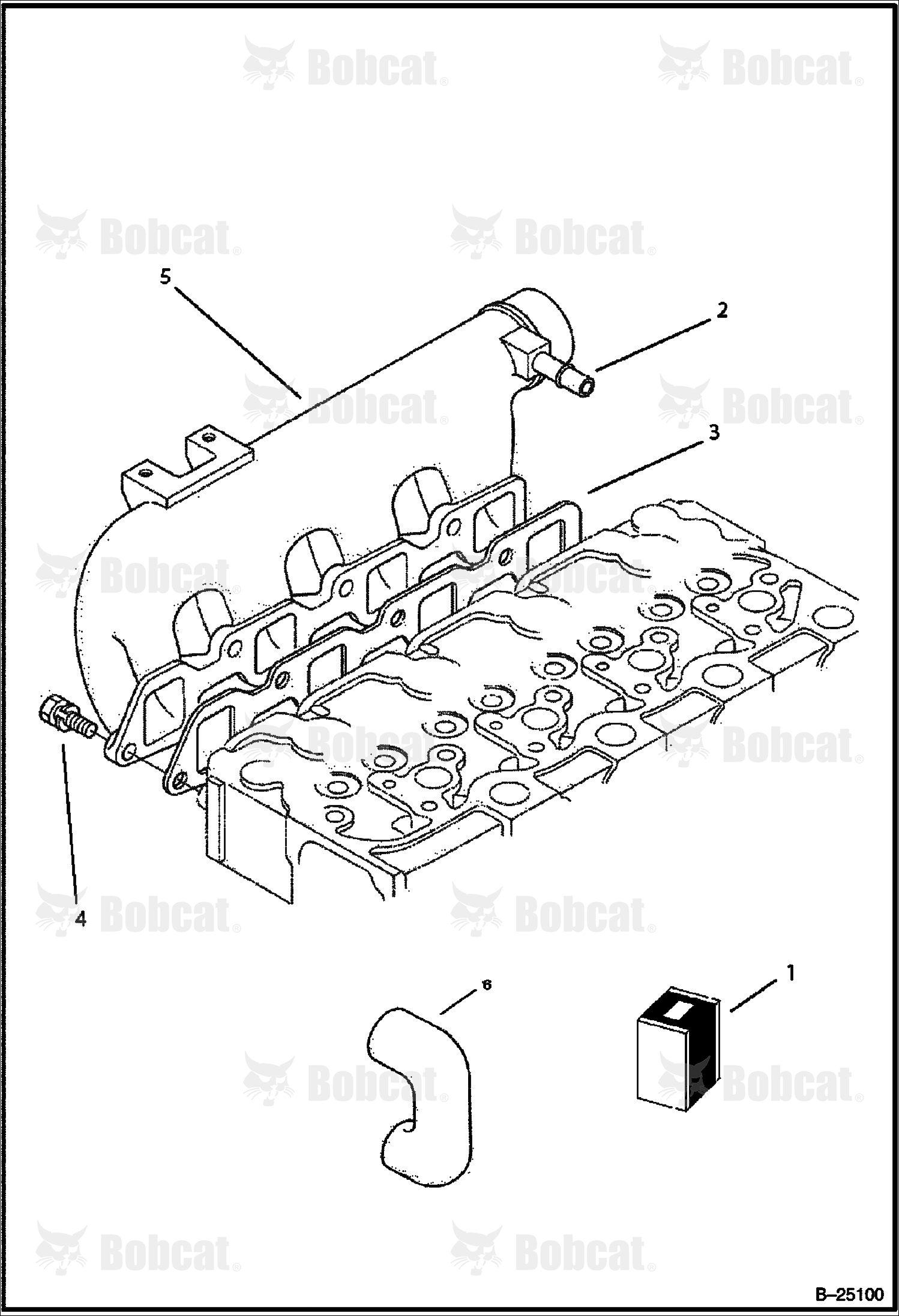 Inlet Manifold (Tier II)  573111001 & Above