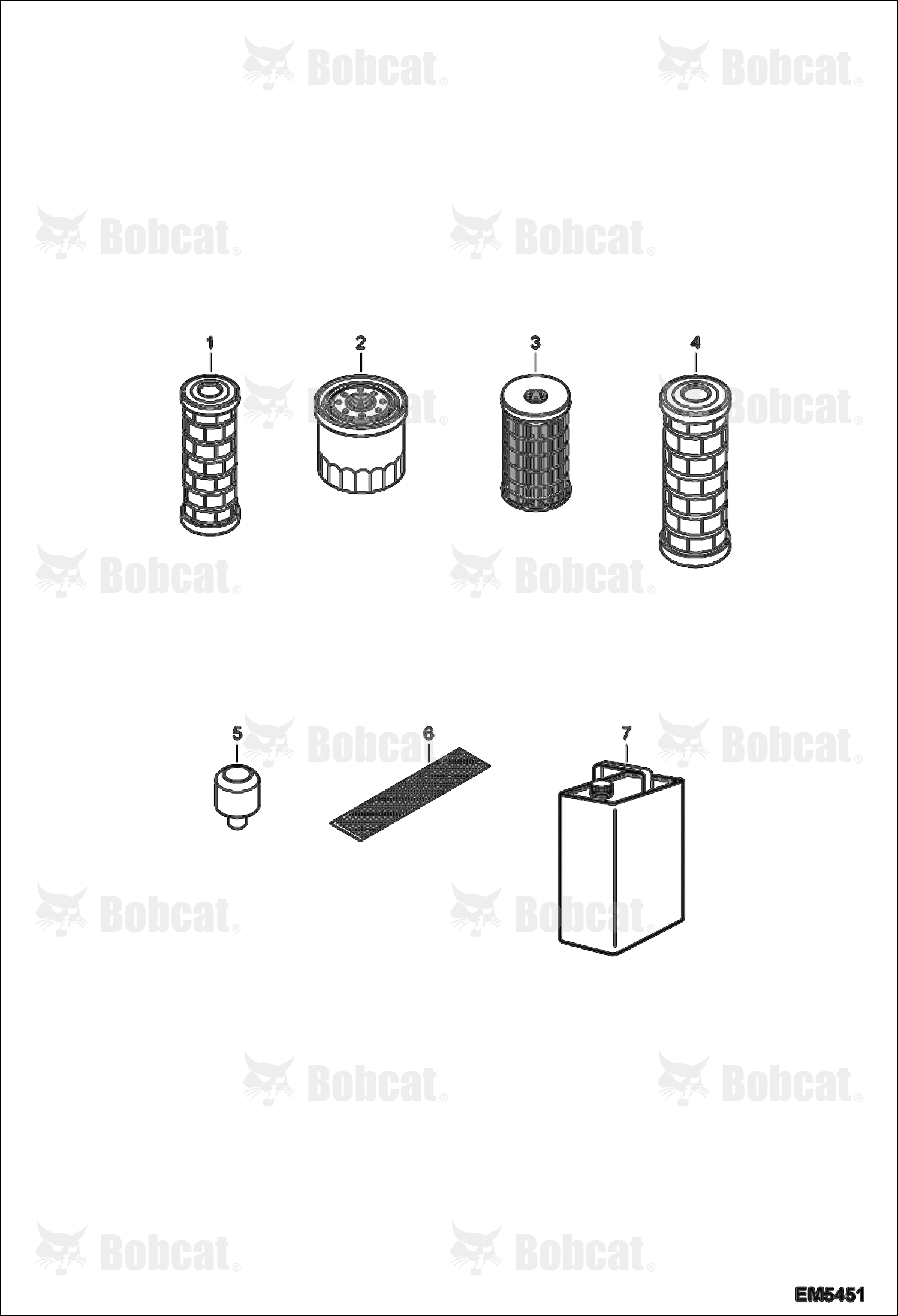 Scheduled Maintenance Items (Every 500 Hours)