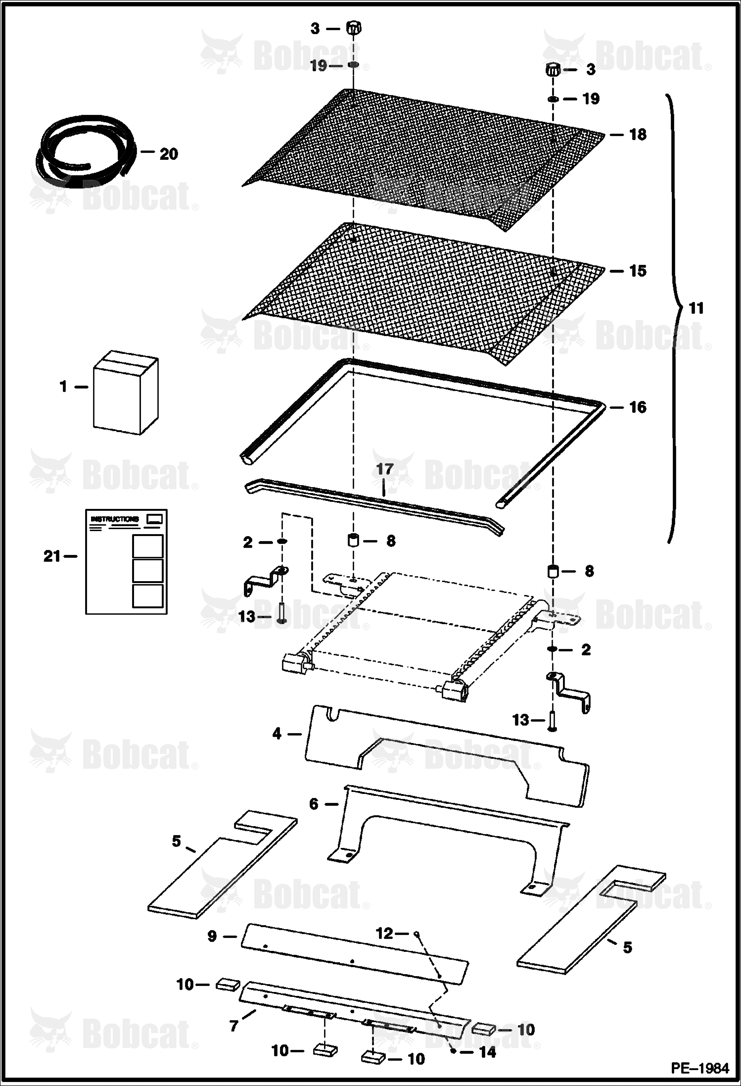 Radiator Screen Kit