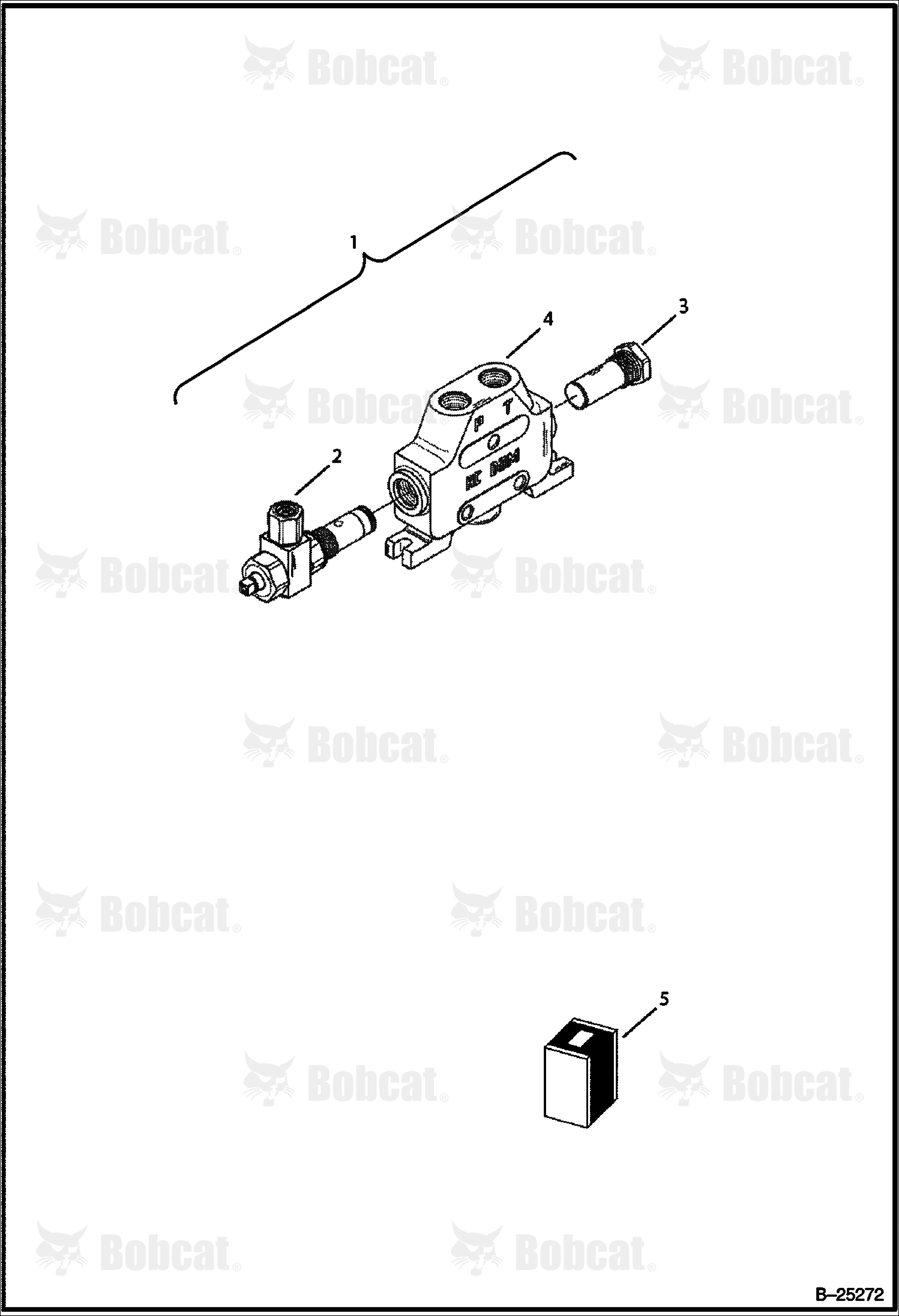 Hydraulic Circuitry (Backhoe Control Valve)