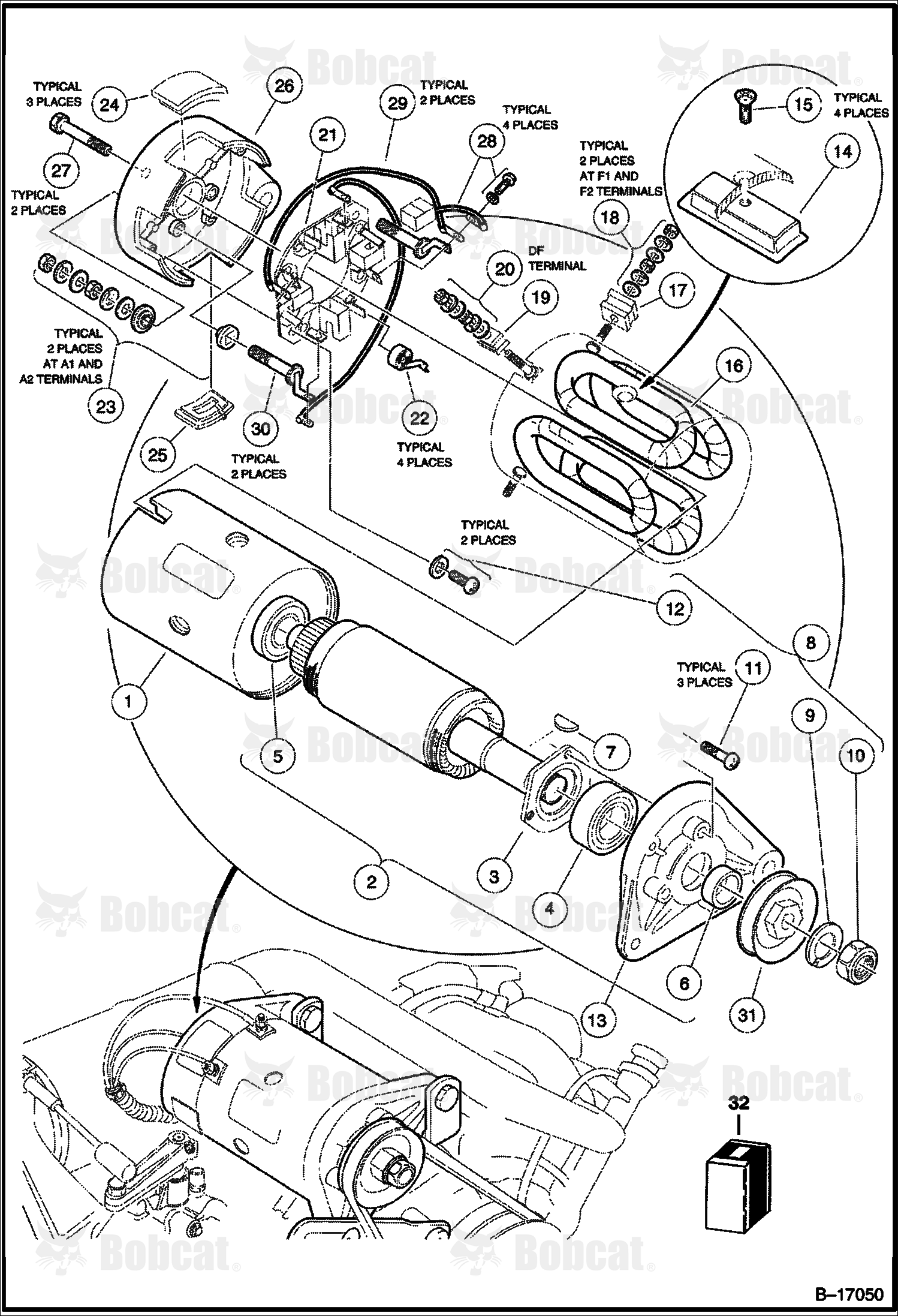 STARTER/GENERATOR Assembly