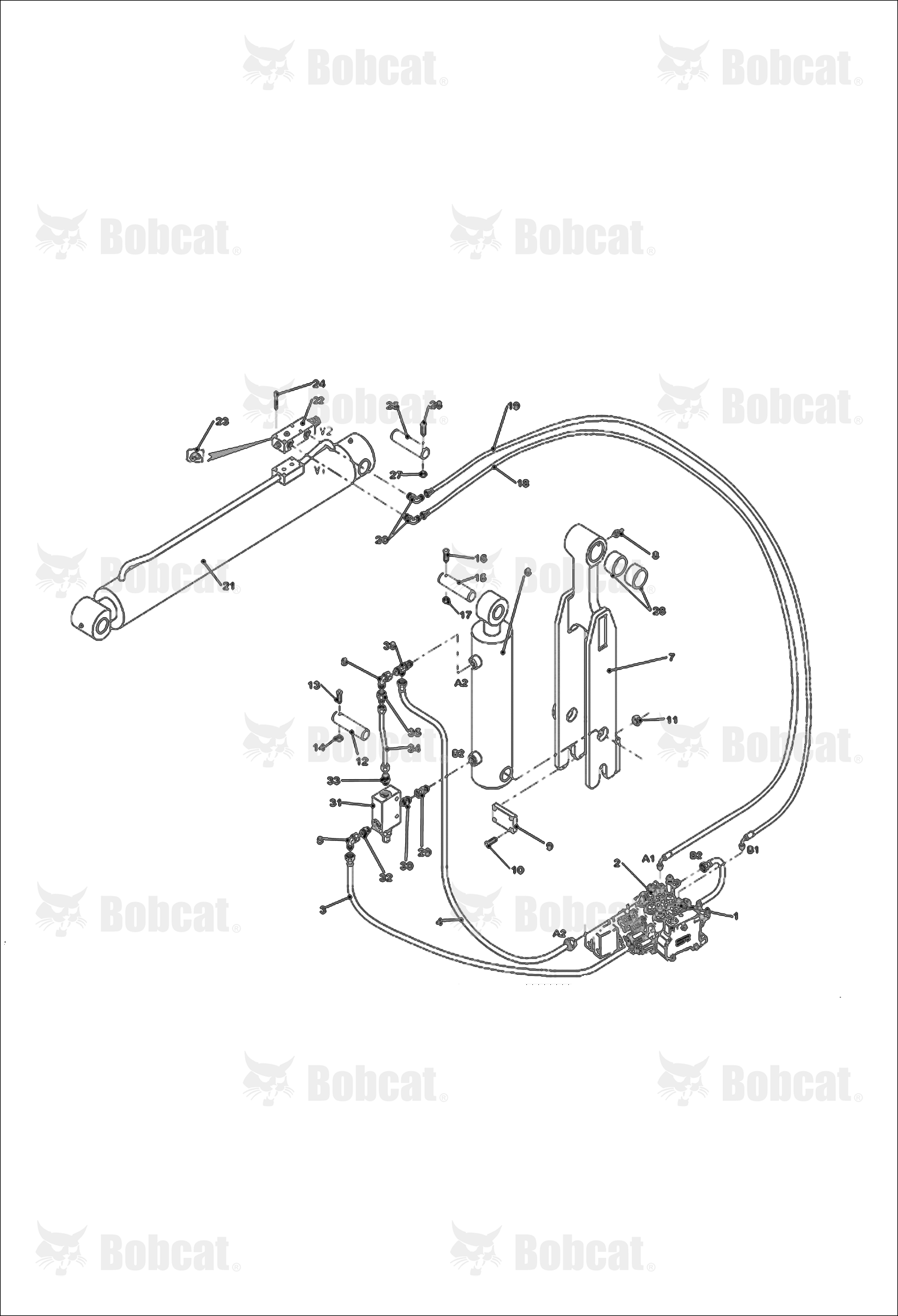 Arm Hydraulic Supply  367112501 & Above, 367212501 & Above, 367411001 & Above, 367511001 & Above