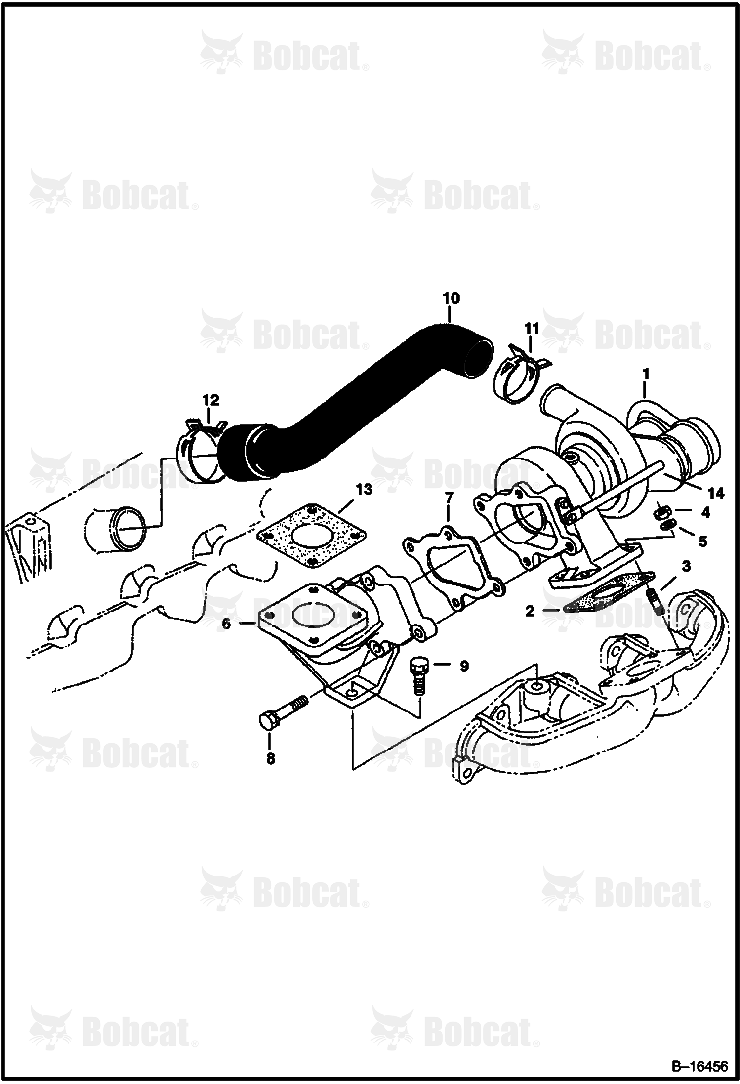Turbo Charger (Kubota - V2003T)