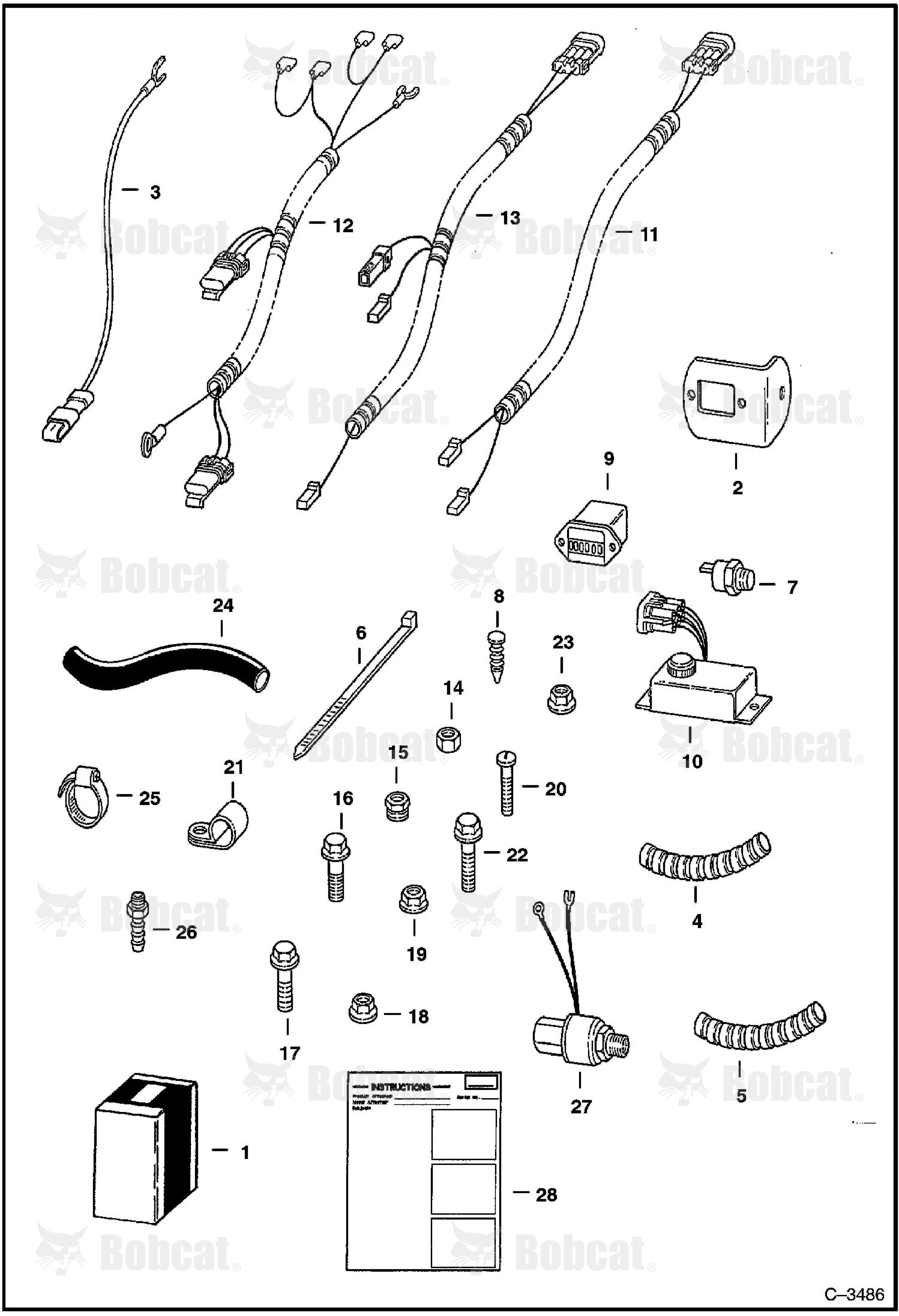 Rental Kit  561811001 & Above, 561911001 & Above