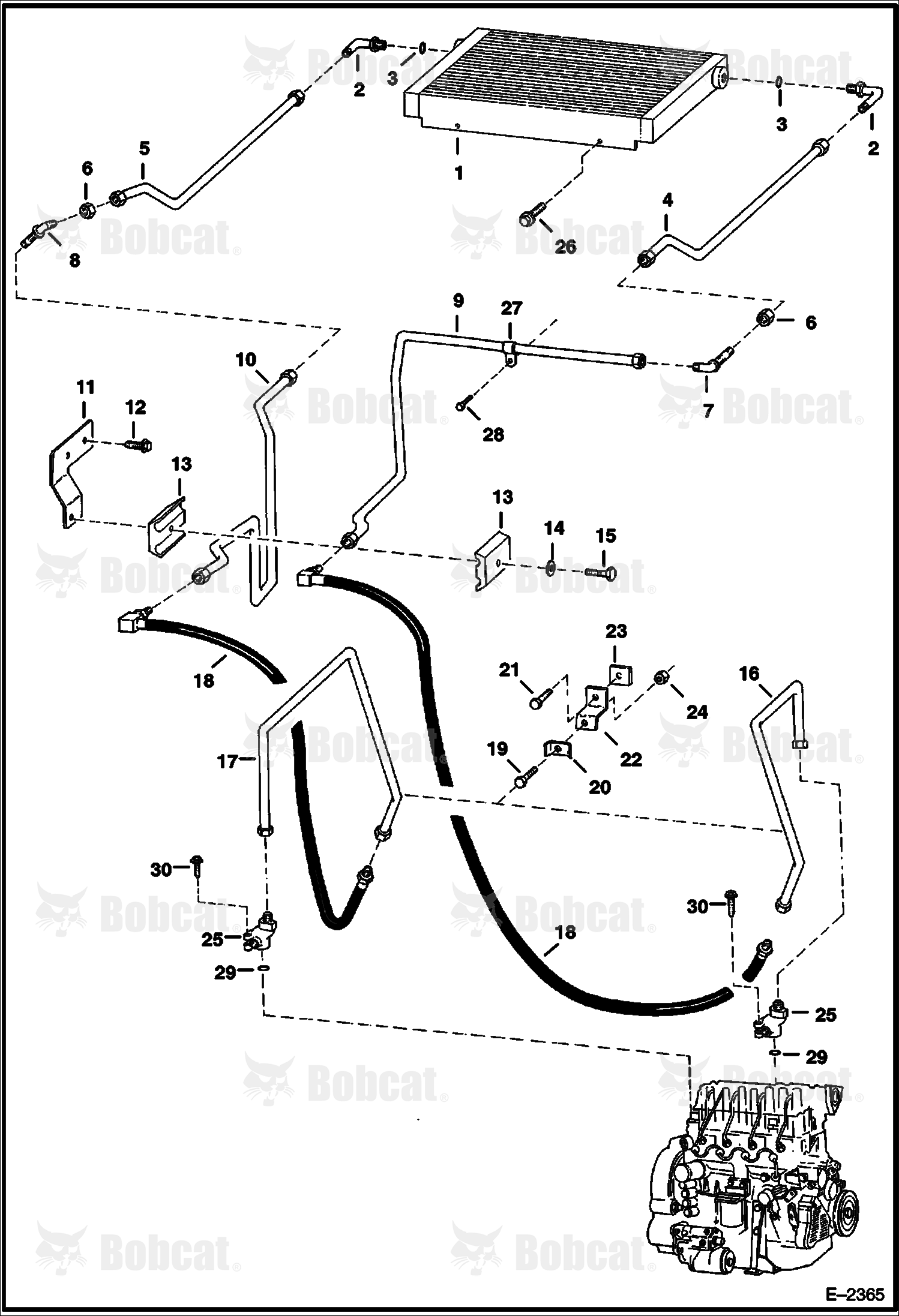 Cooling System  514111516 - 514123935, 514211108 - 514222307