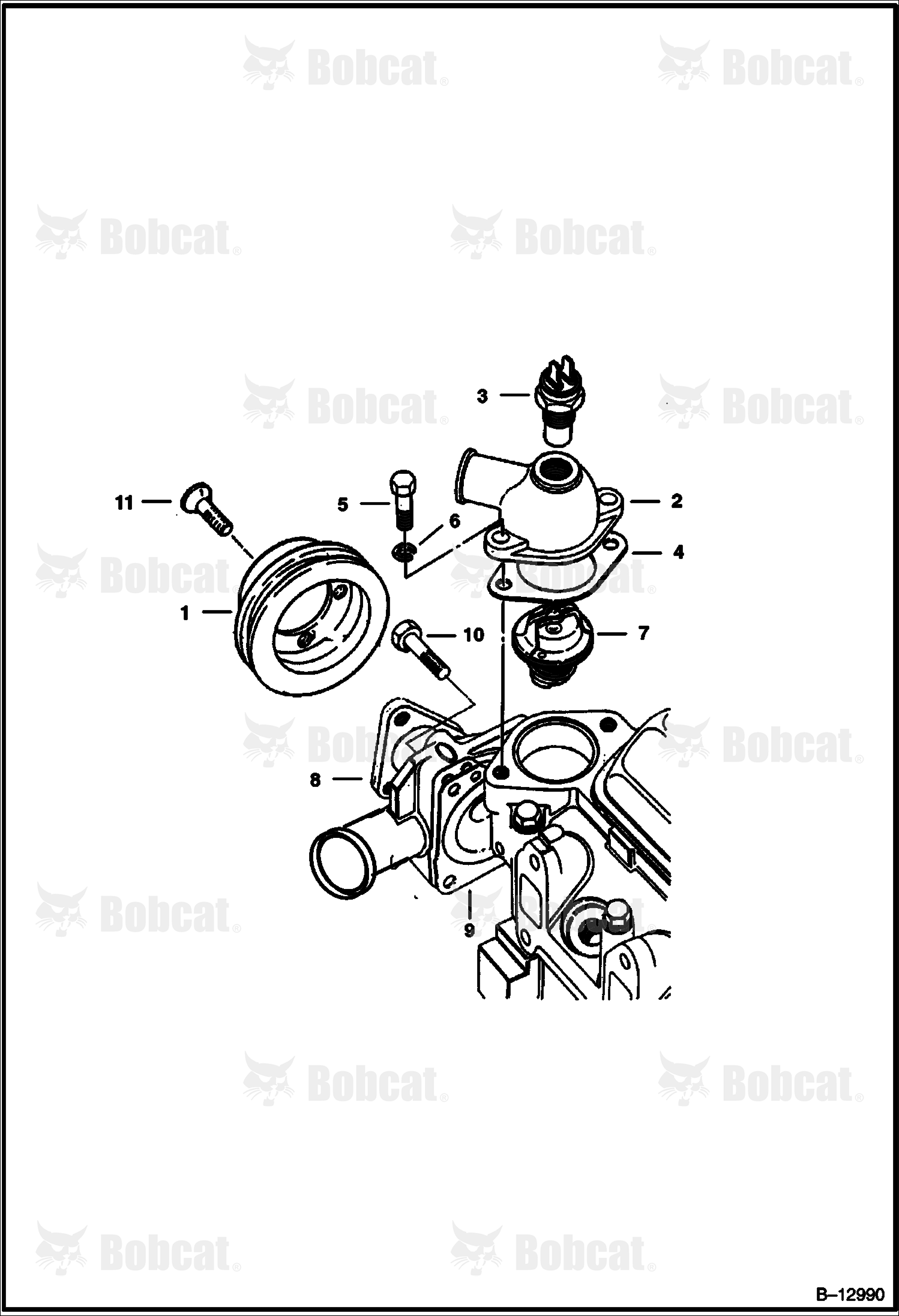 Water Pump  506912001 & Above