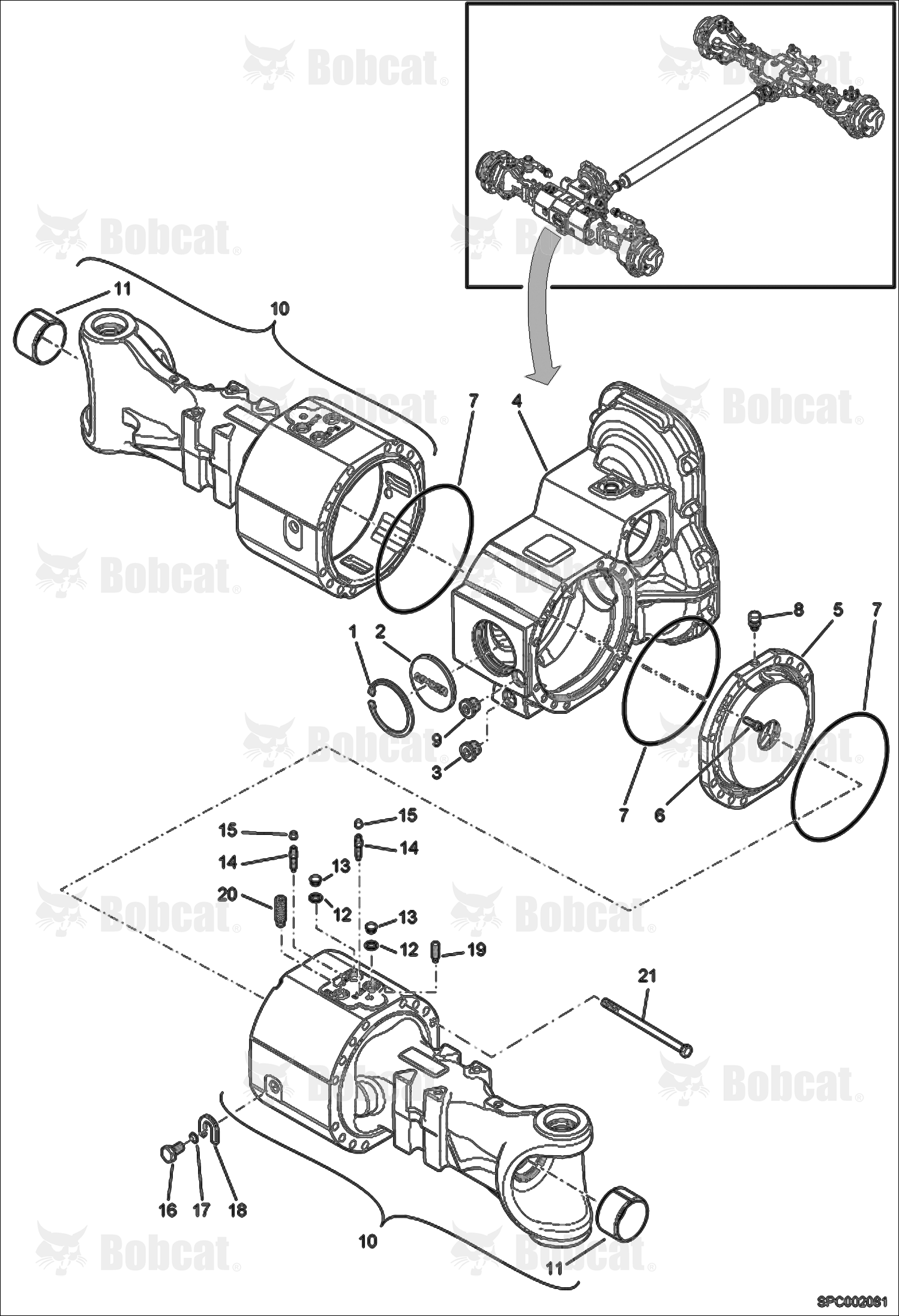 Housing - Front Axle