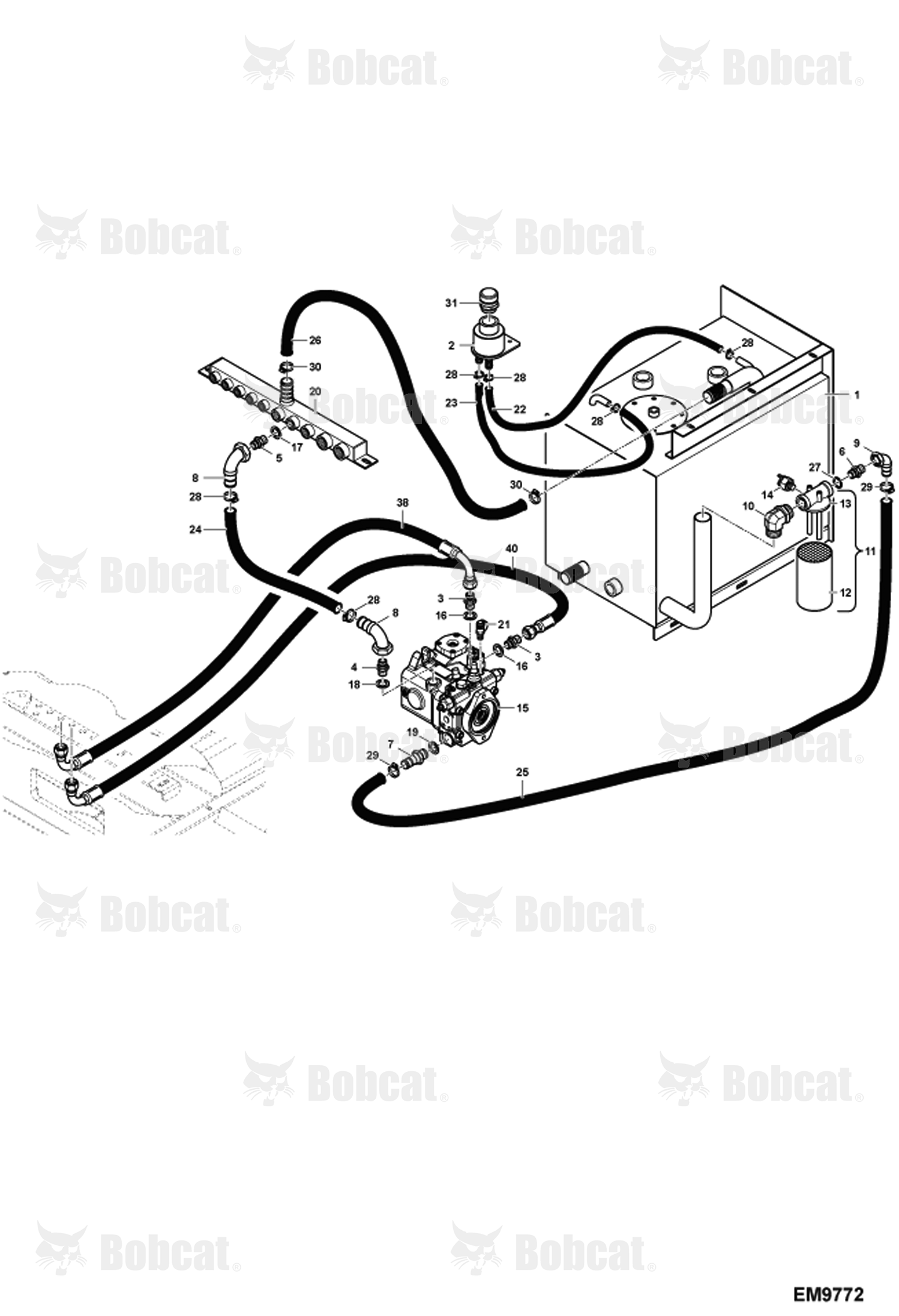 Hydraulic Circuitry (Tank)