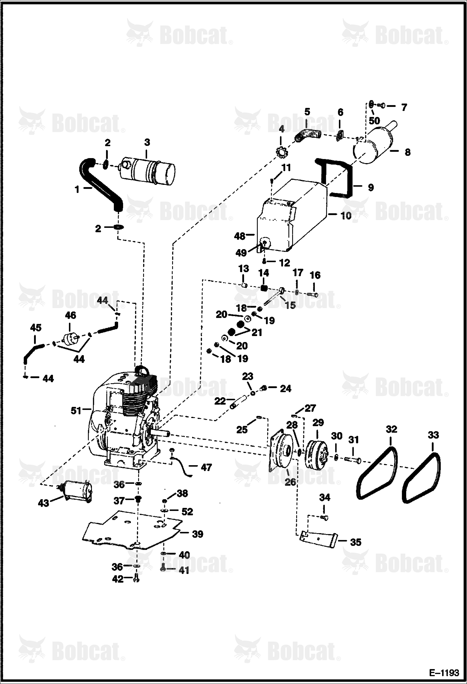 Engine & Attaching Parts