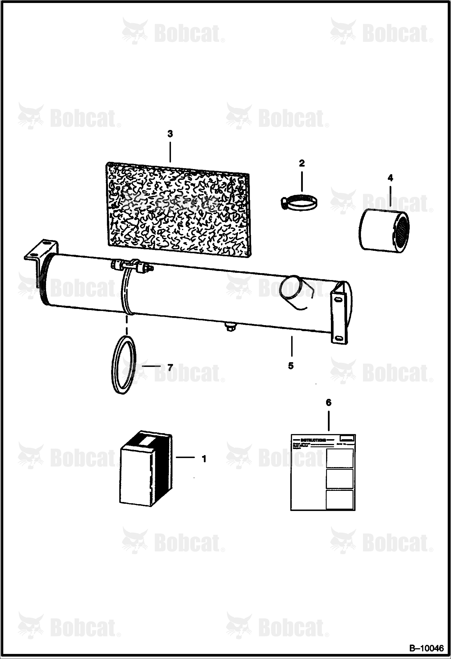 MUFFLER/PURIFIER Kit 503311001 - 503311999