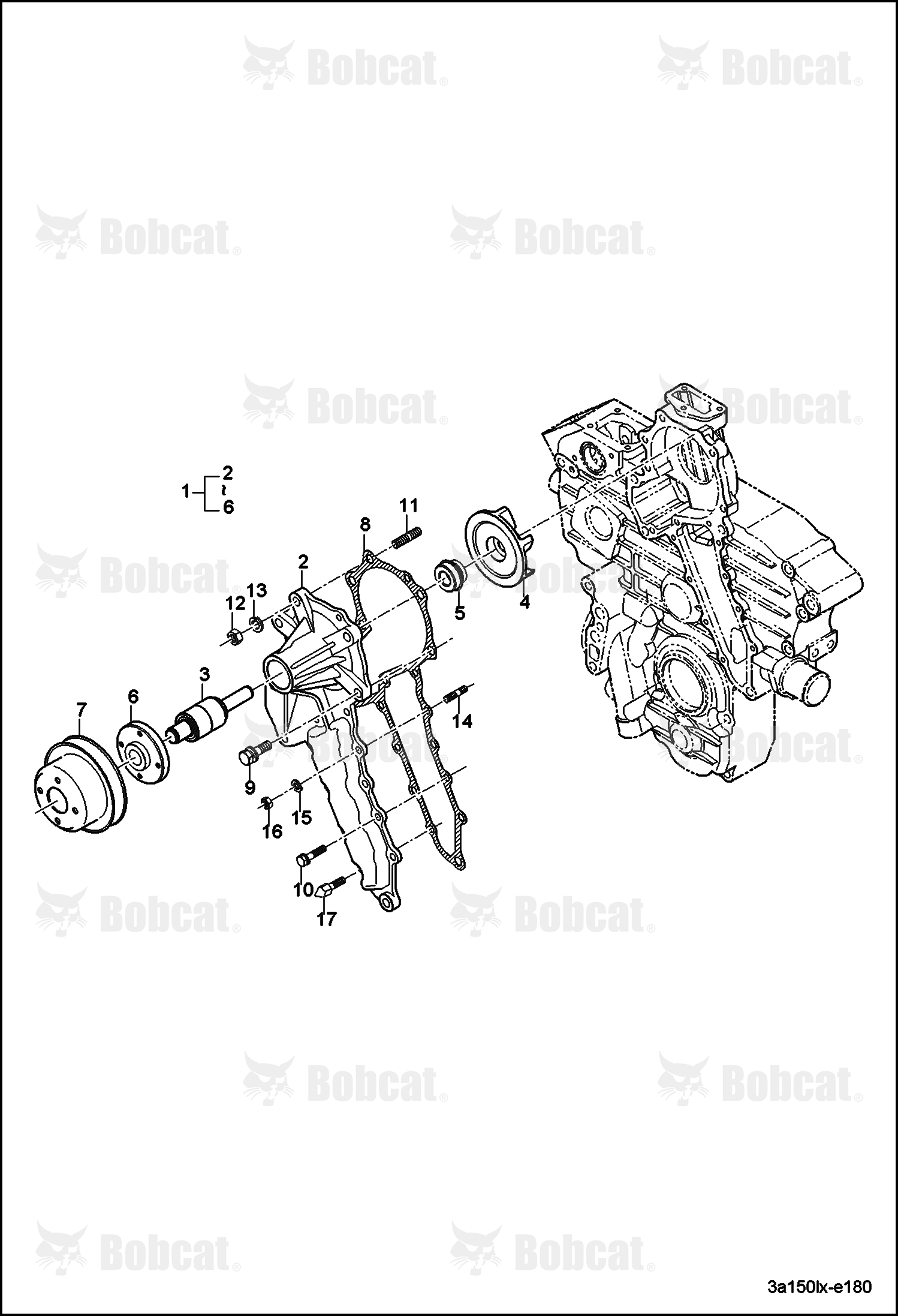 Water Pump Group  A59B11001 & Above