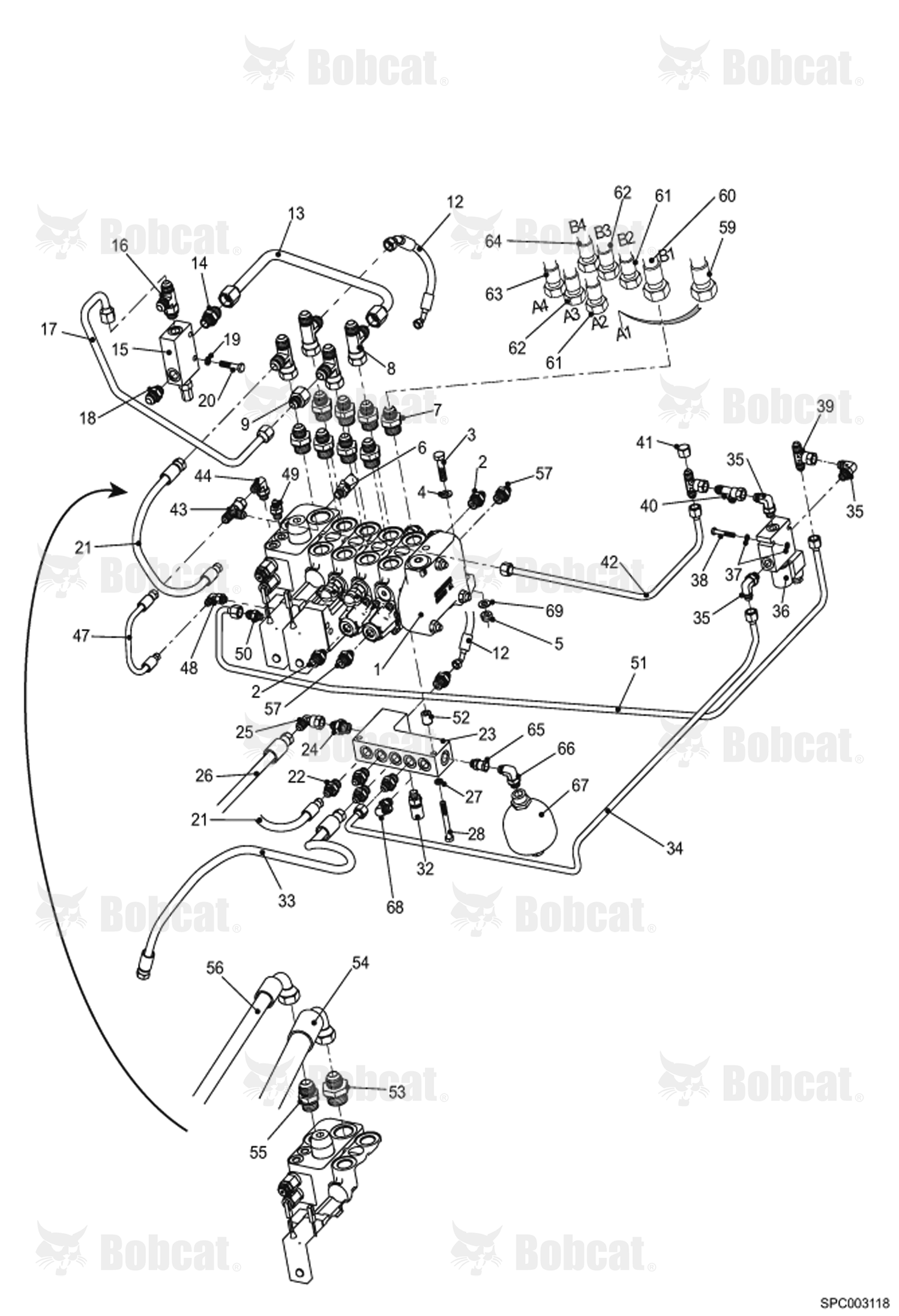 Hydraulic Control Valve Installation