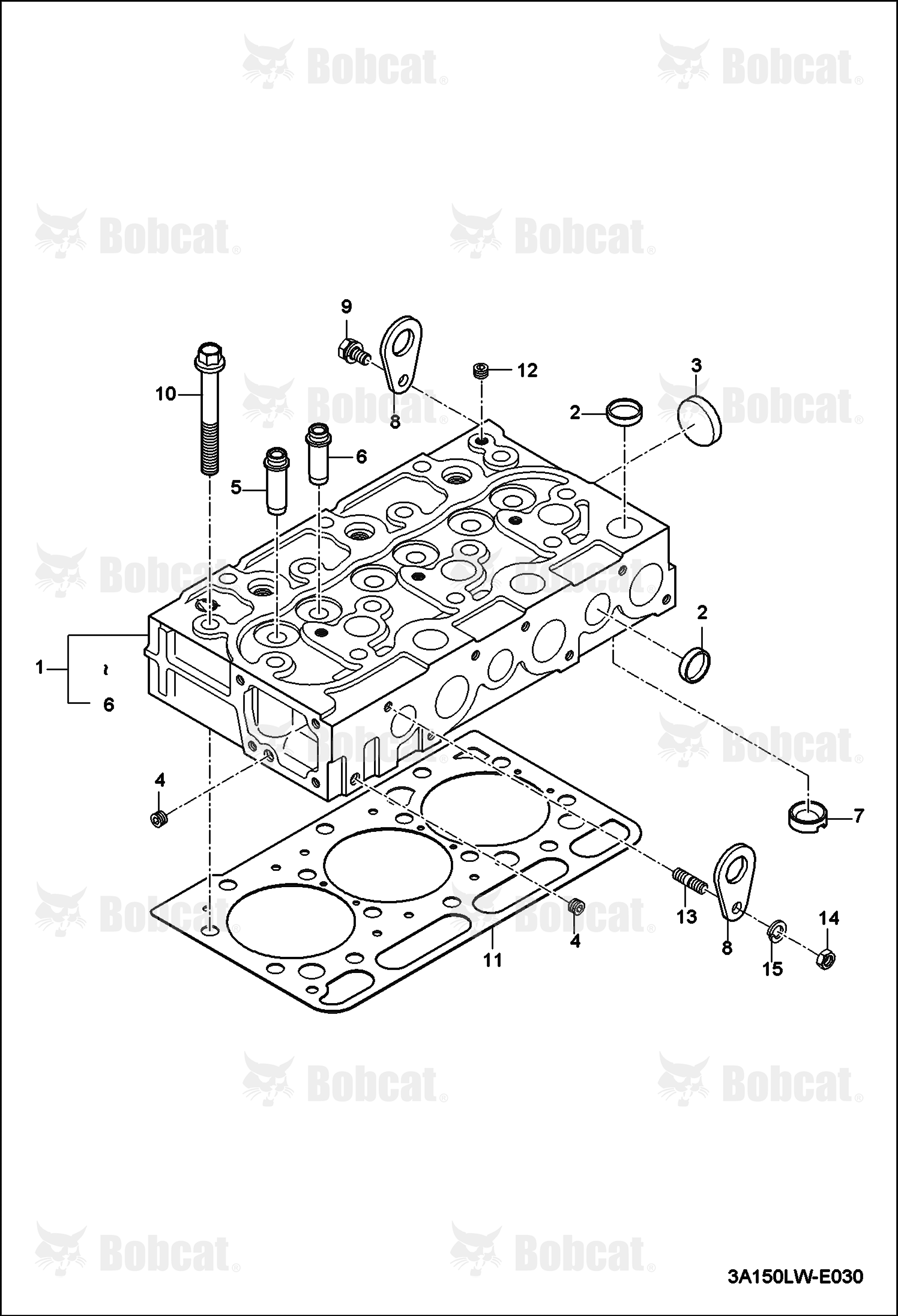 Cylinder Head Group  ABFP11001 & Above