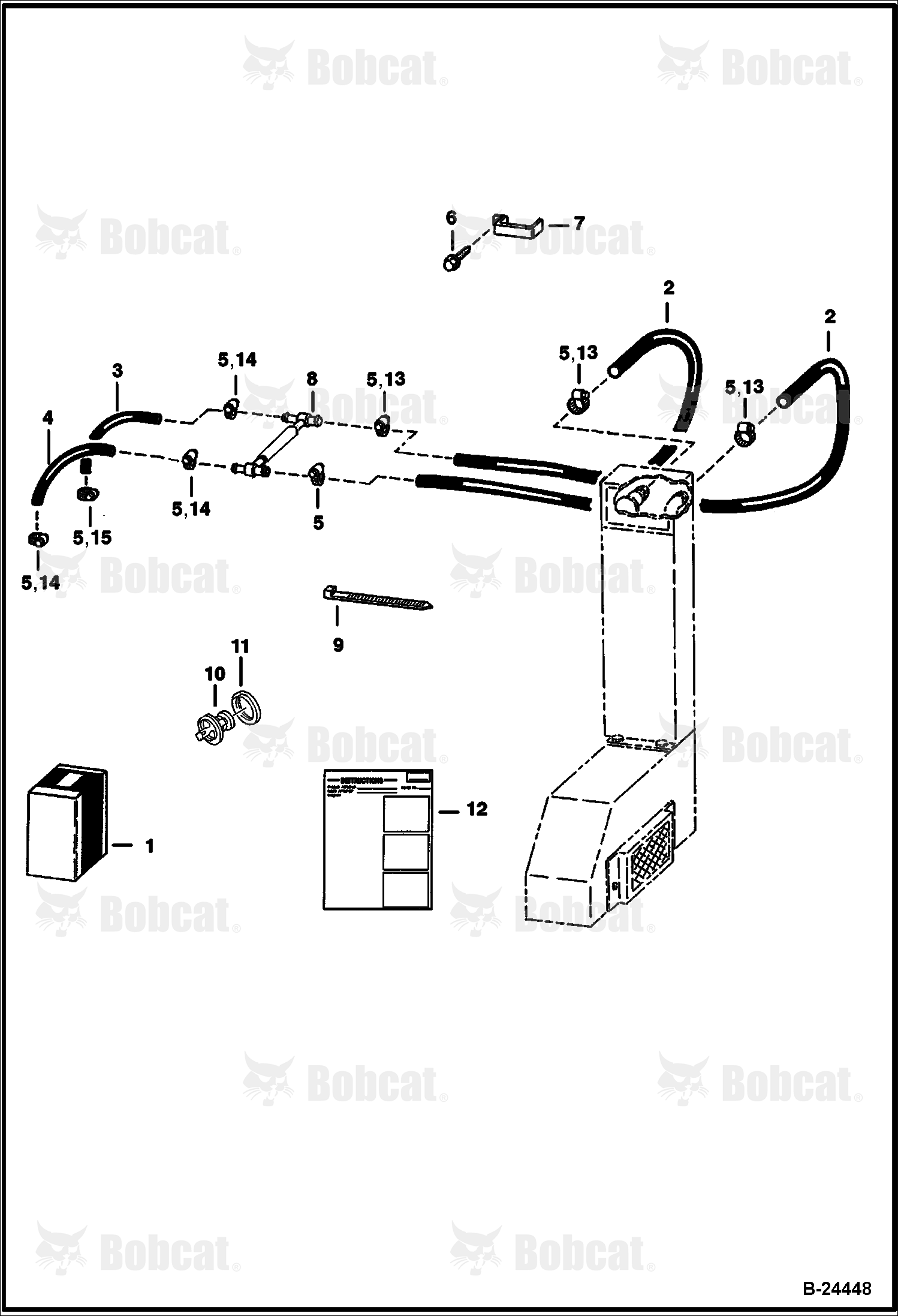 Heater Plumbing Kit (Fresh Air)