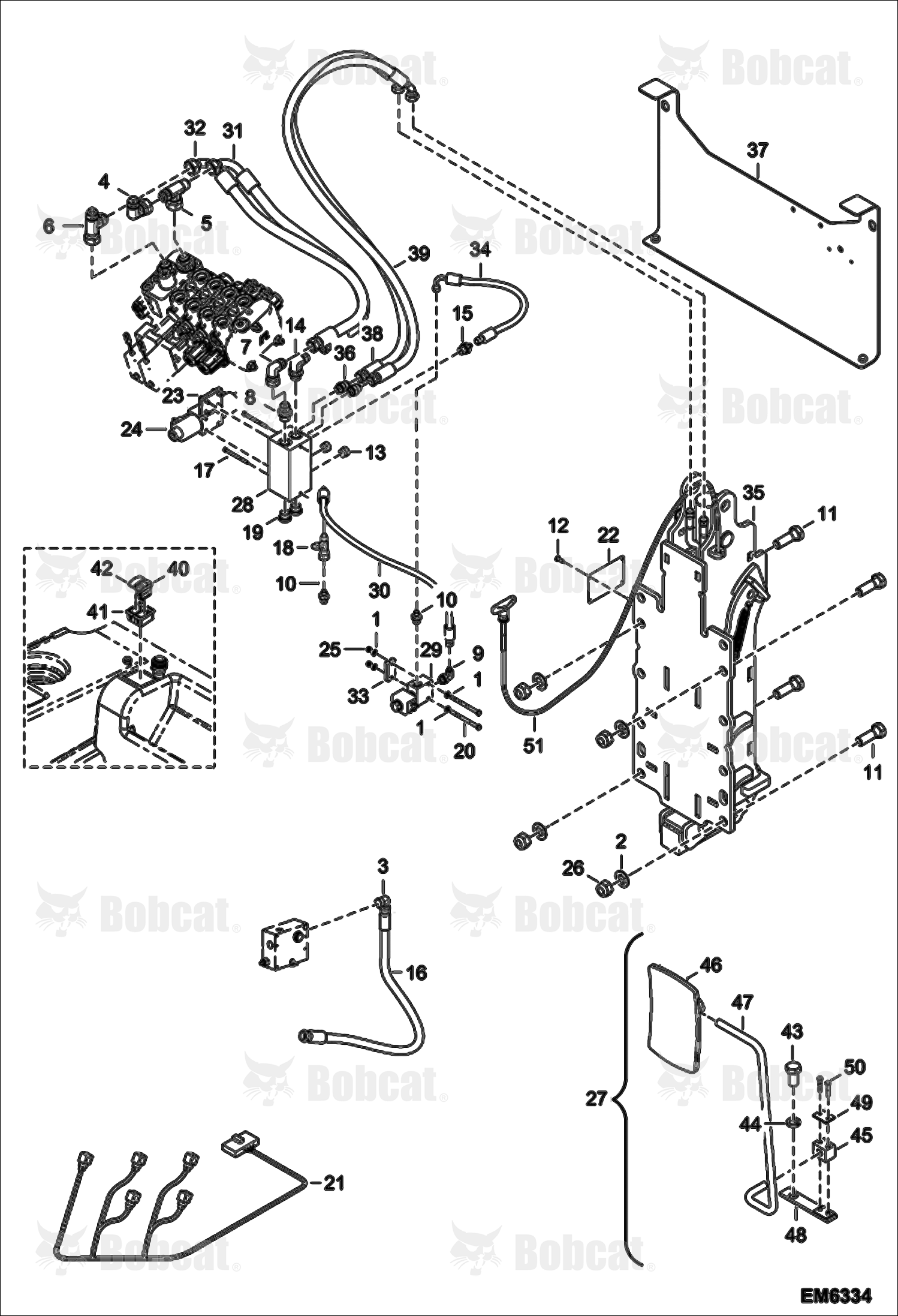 Rear Hydraulic Hook Installation  A8GV11001 - A8GV14999, A8GJ11001 - A8GJ14999