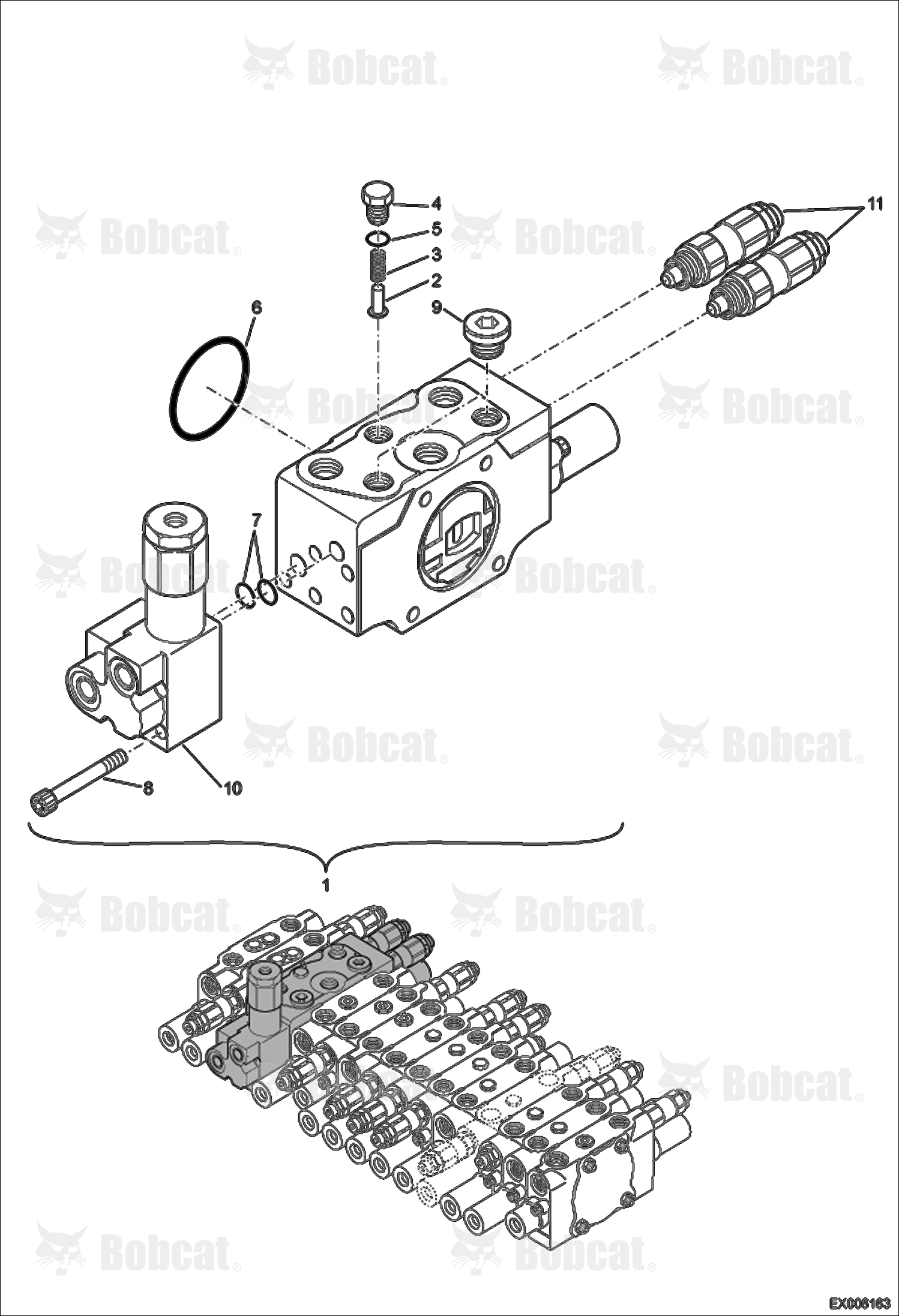 Valve Section (Boom)