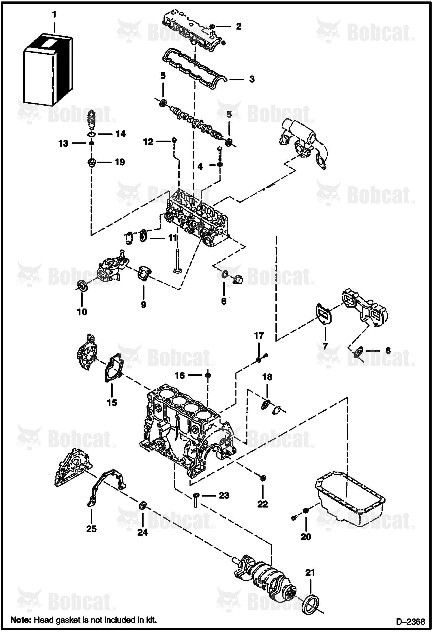 Engine & Gasket Kits (Peugeot XUD9)(LOWER)