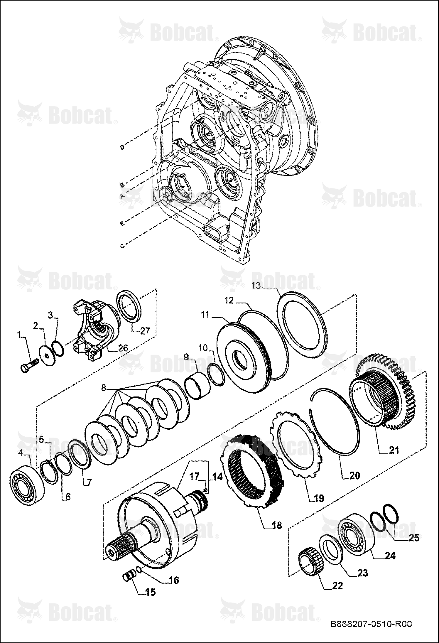 Transmission - Output Shaft (E)