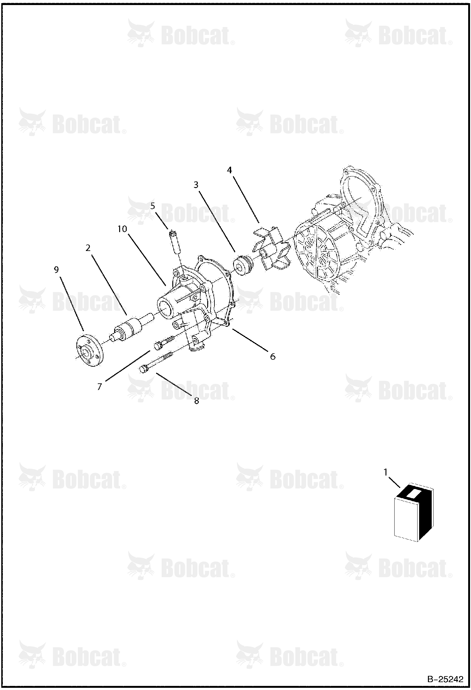 Water Pump (Tier II)  572911001 & Above