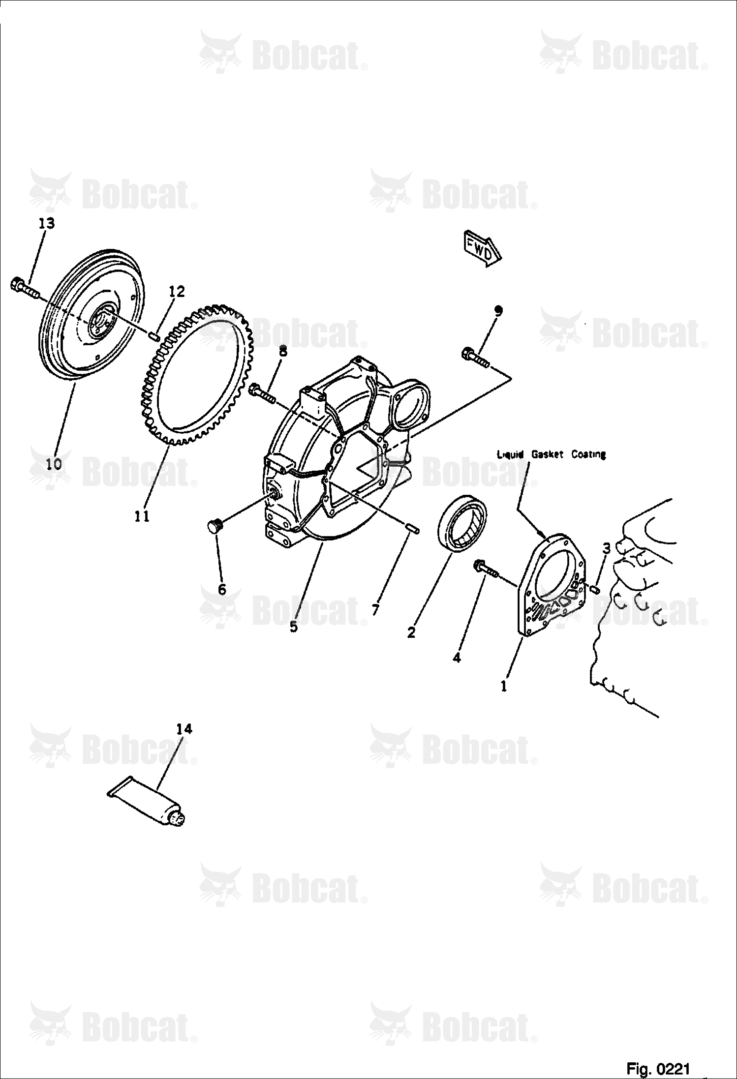 Flywheel and Flywheel Housing